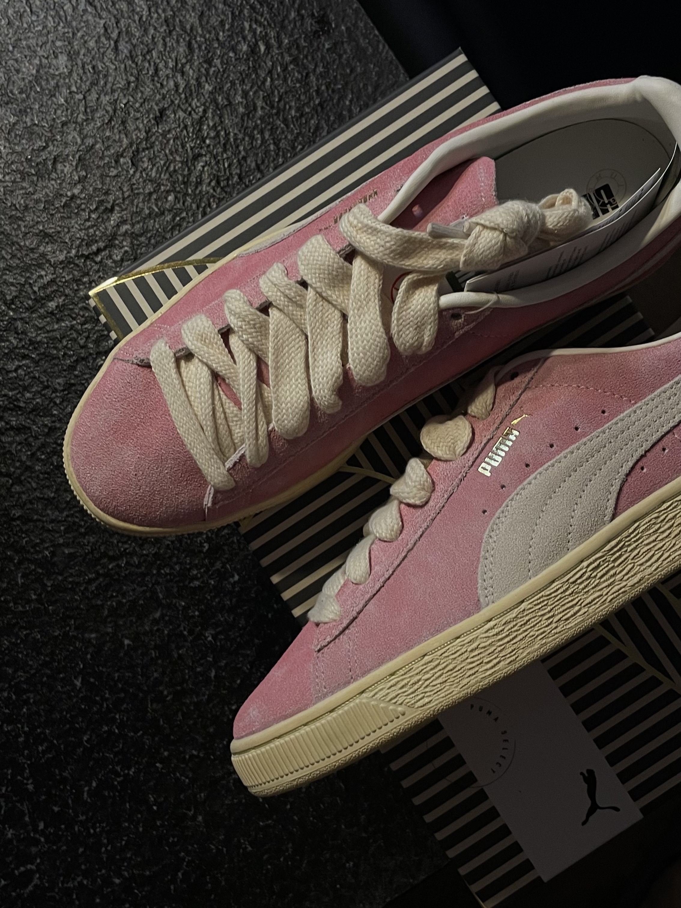 Puma x Rhuigi Suede B-boy American Beauty 착용 스타일