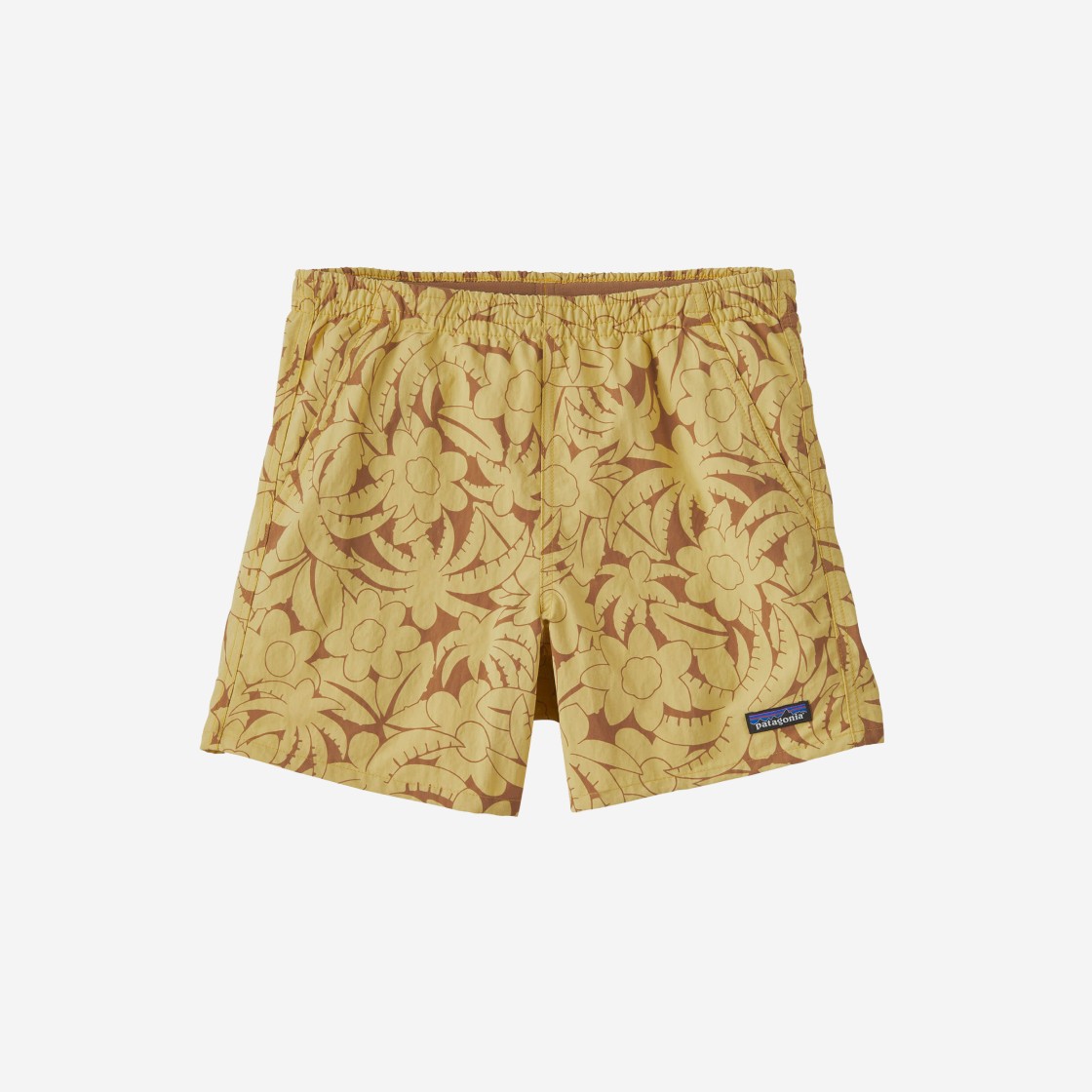 (W) Patagonia Baggies Shorts 5 Inch Abundance Surfboard Yellow 상세 이미지 1