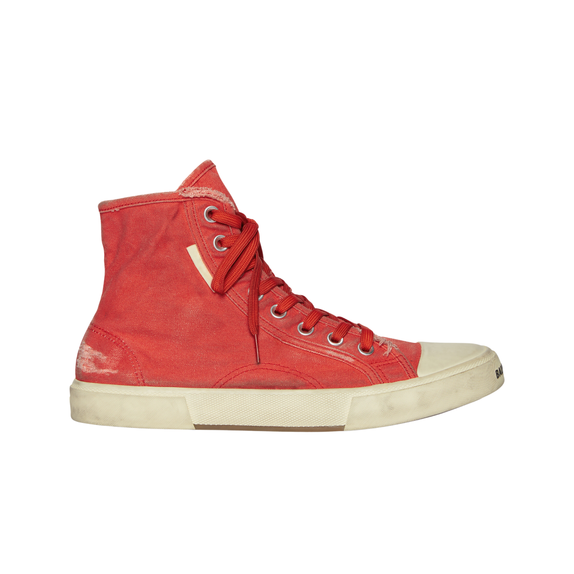 (W) 발렌시아가 파리 하이탑 스니커즈 레드((W) Balenciaga Paris High Top Sneakers Red) - 1