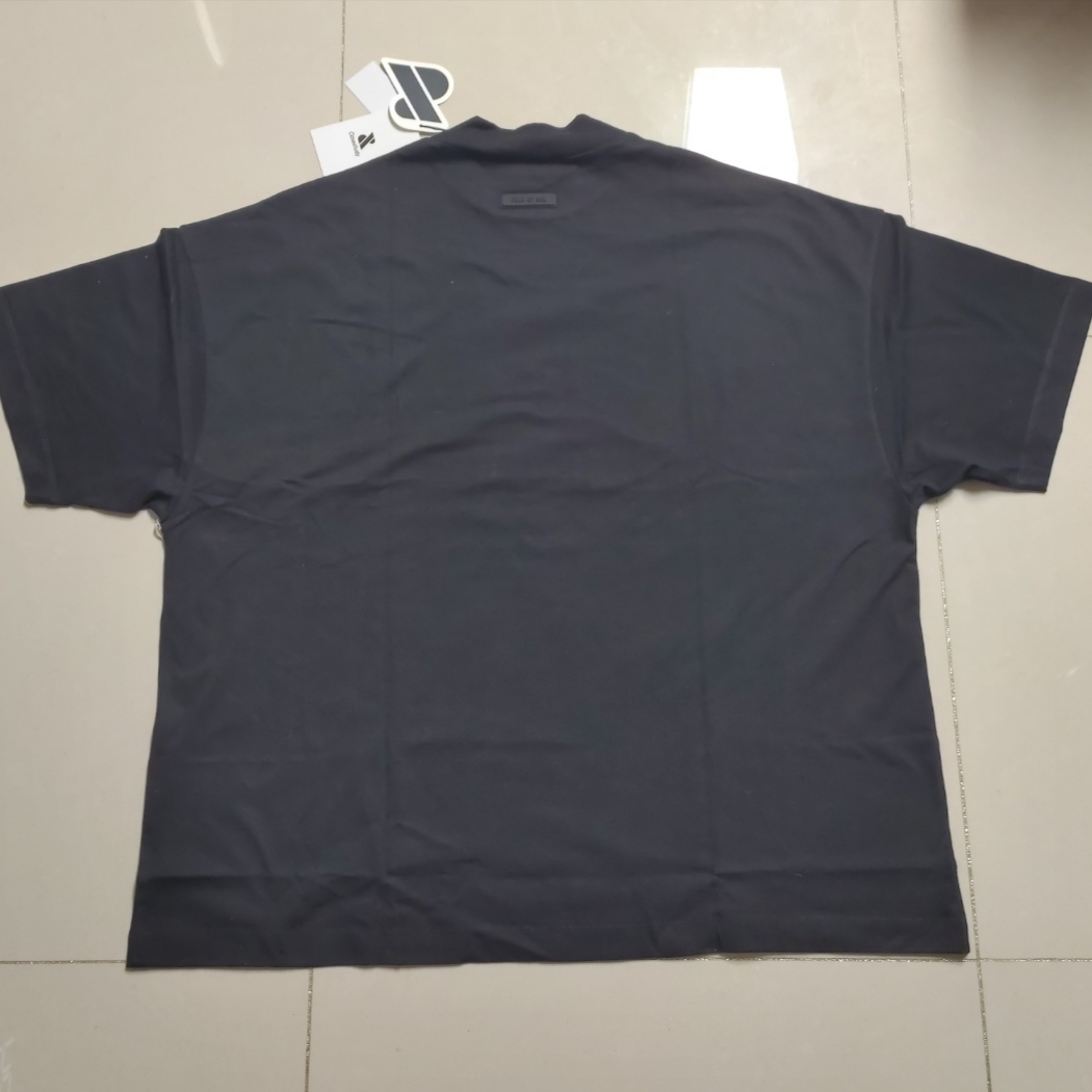 Essentials The Black Collection T-Shirt Black - 23SS 착용 스타일 - 3