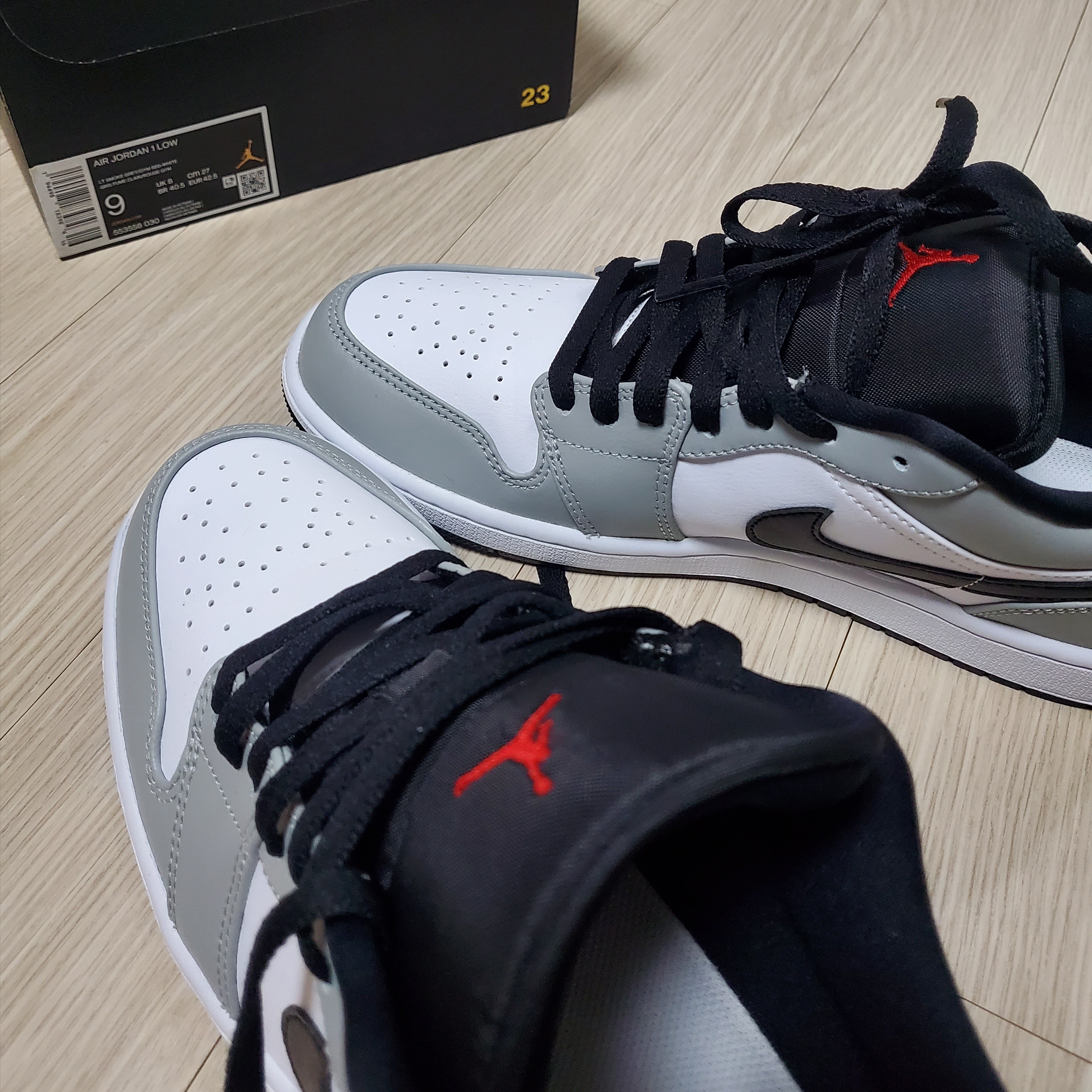 Jordan 1 Low Light Smoke Grey 착용 스타일