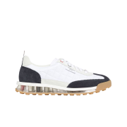 Thom Browne Nylon Tech Gabardine Clear Sole Tech Runner White