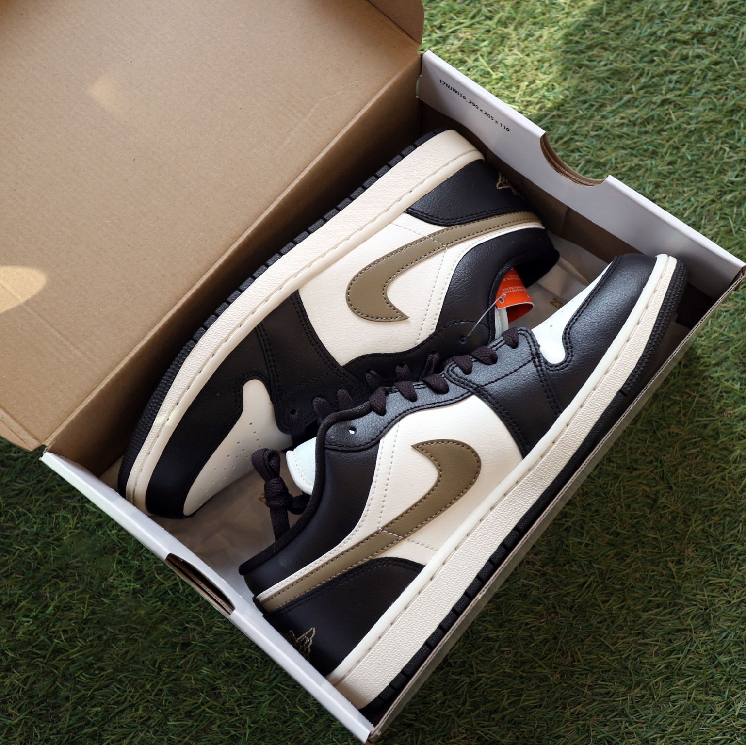 (W) Jordan 1 Low Shadow Brown 착용 스타일 - 5