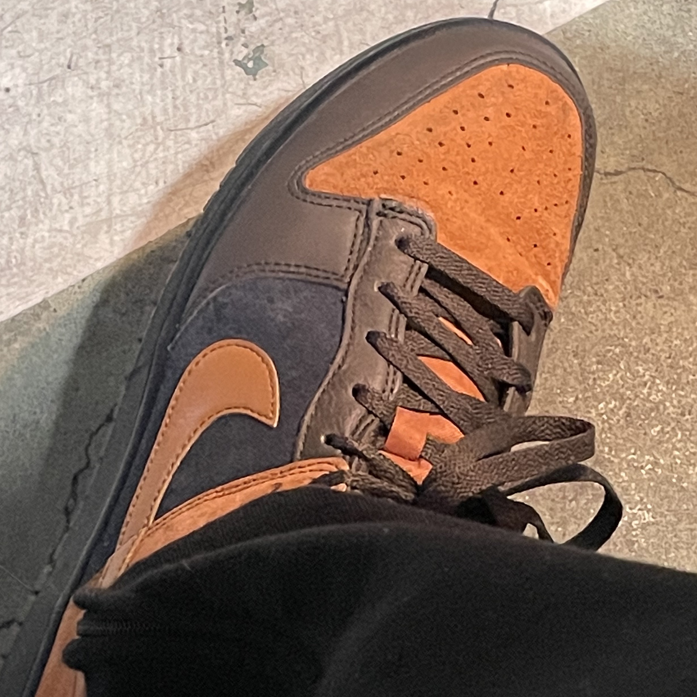 Nike Dunk Low Retro PRM Cider 착용 스타일