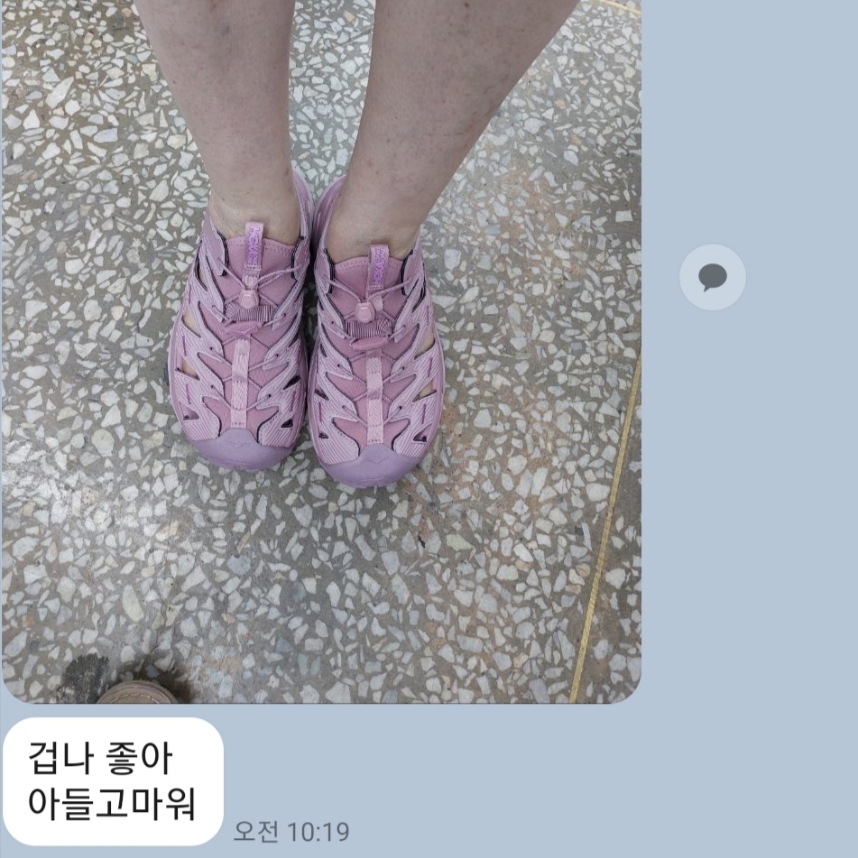 (W) Hoka Hopara Foxglove Pale Mauve 착용 스타일