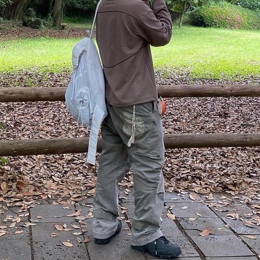 Ignota Core:5 Washed Cargo Pants Sand, Ignota Core:5 Washed Cargo Pants Charcoal 착용 스타일