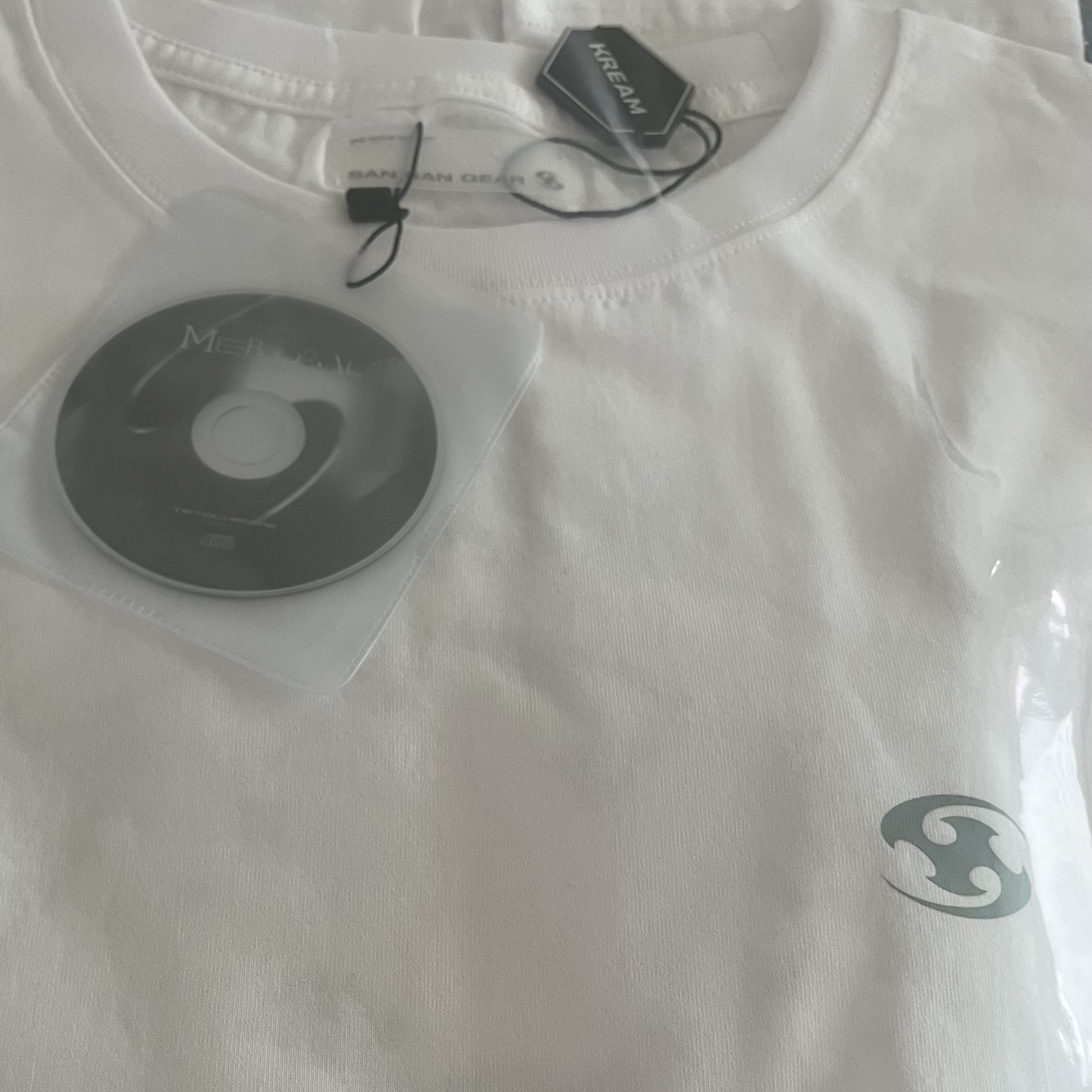 Sansan Gear Mercurial T-Shirt Off White - 23SS 착용 스타일