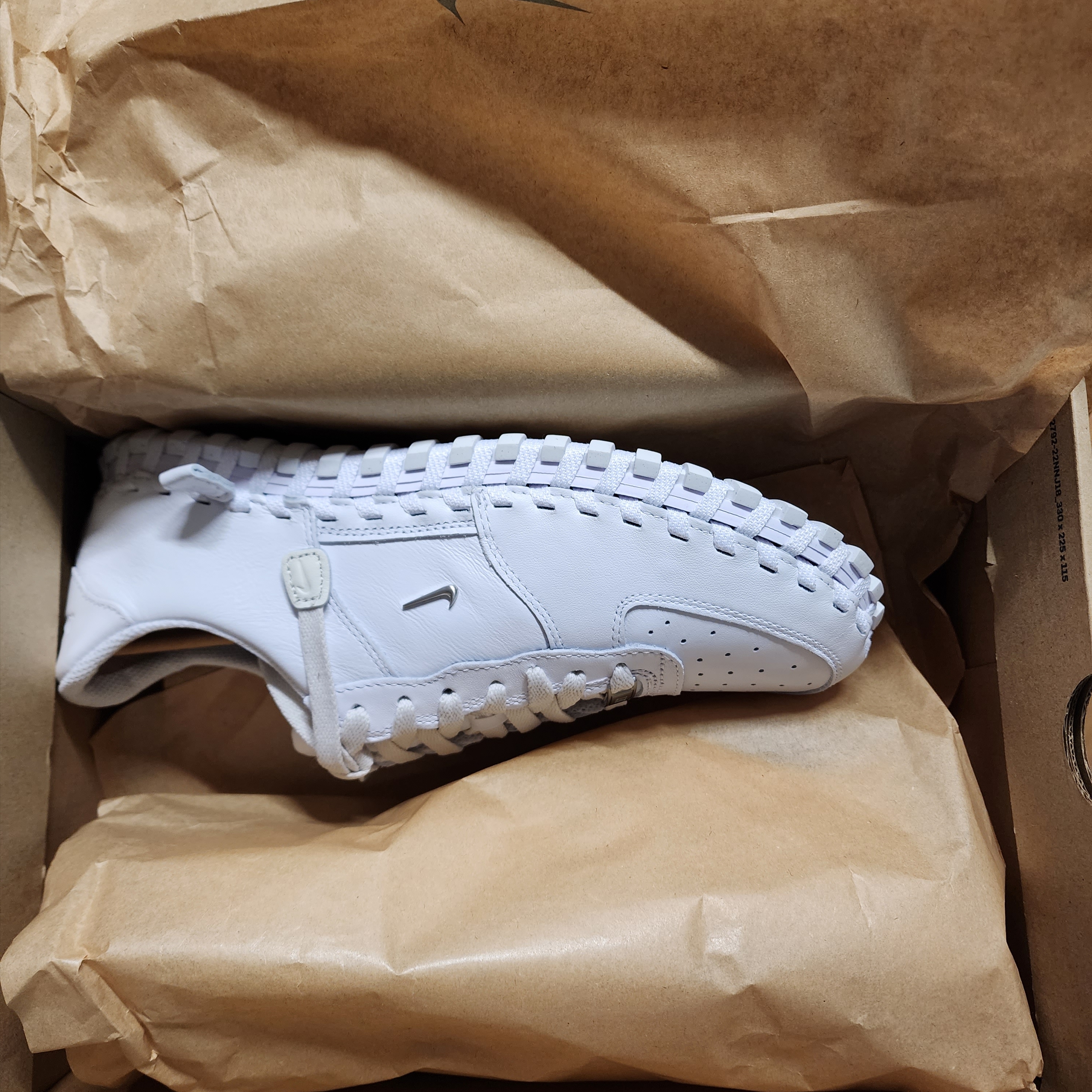 Nike x Jacquemus J Force 1 Low LX SP White 착용 스타일