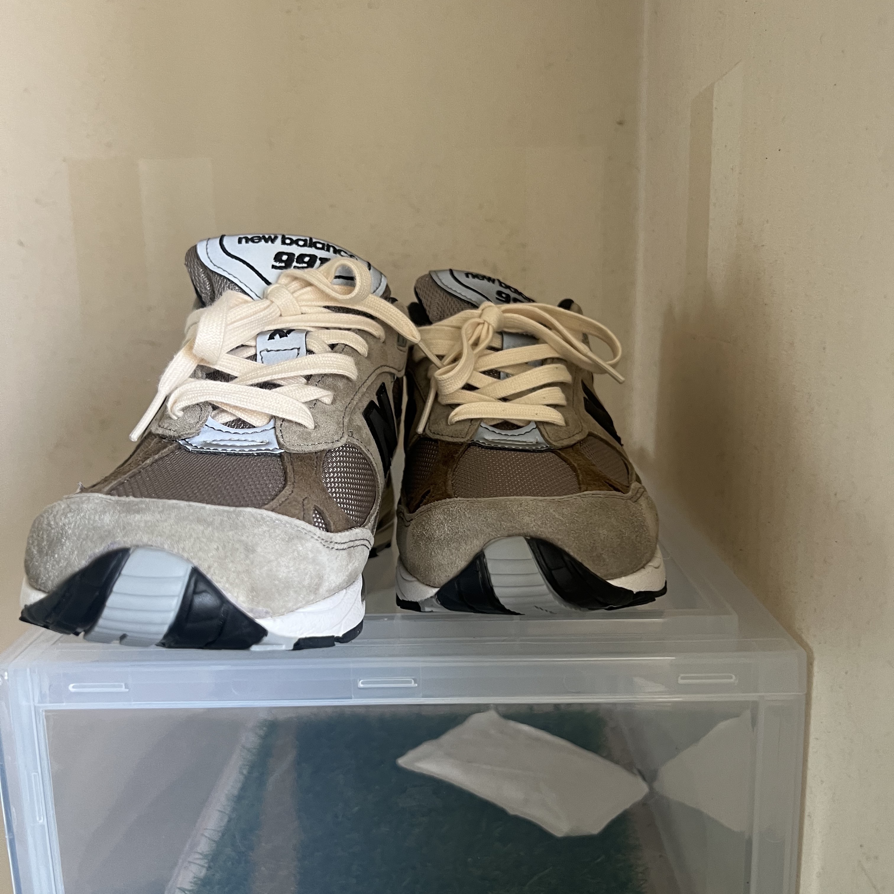 New Balance x JJJJound 991 Made in UK Grey 착용 스타일 - 3