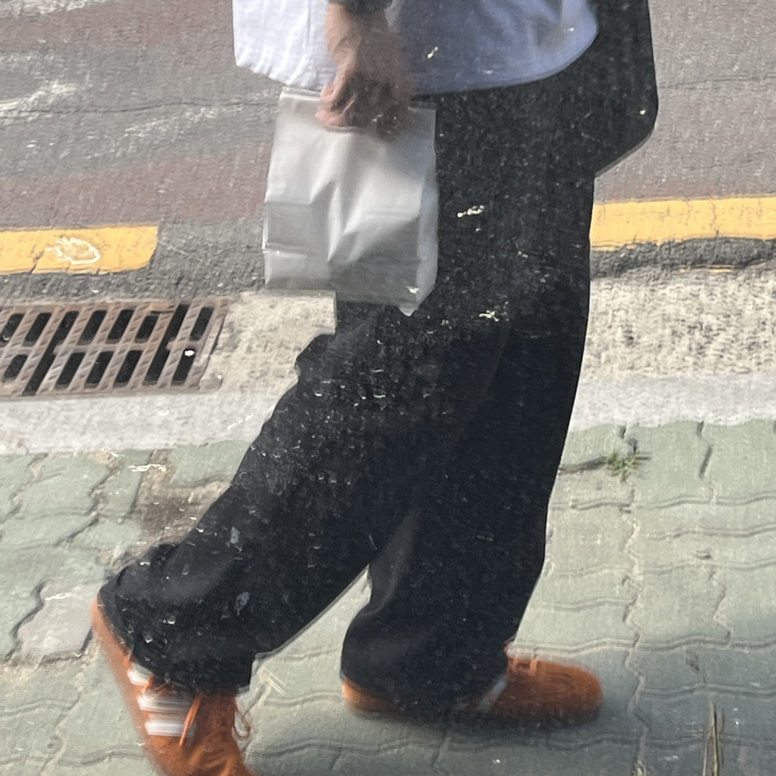 Adidas Samba OG Orange Rush 착용 스타일 - 1