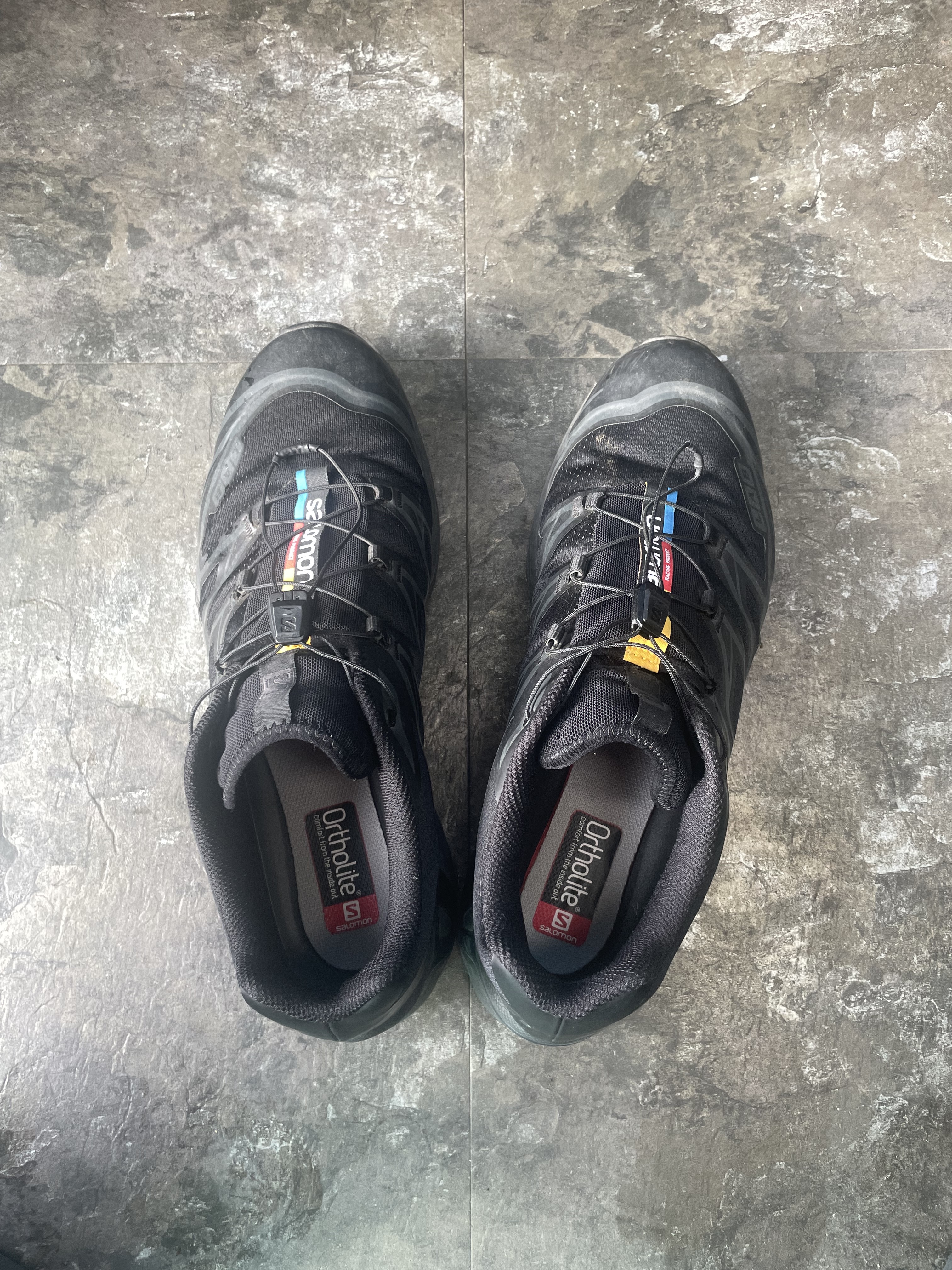 Salomon XT-6 ADV Black 착용 스타일