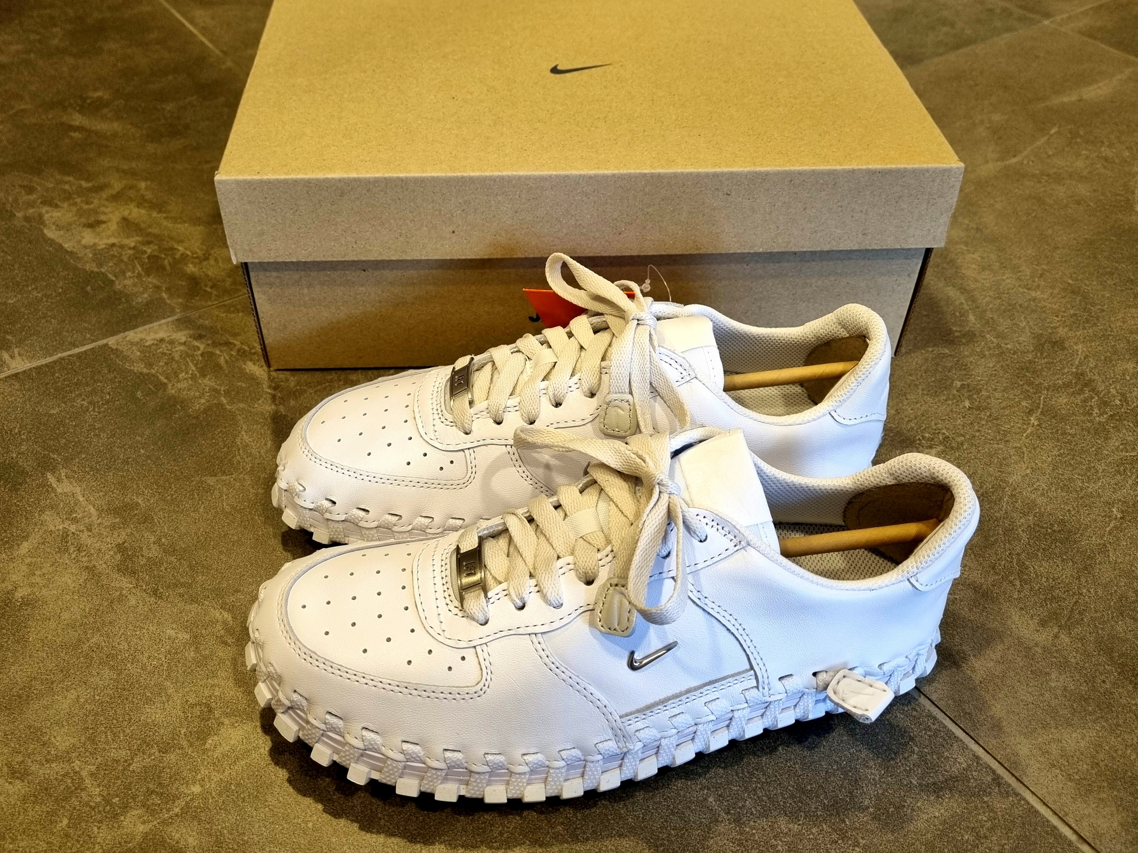 Nike x Jacquemus J Force 1 Low LX SP White 착용 스타일 - 5