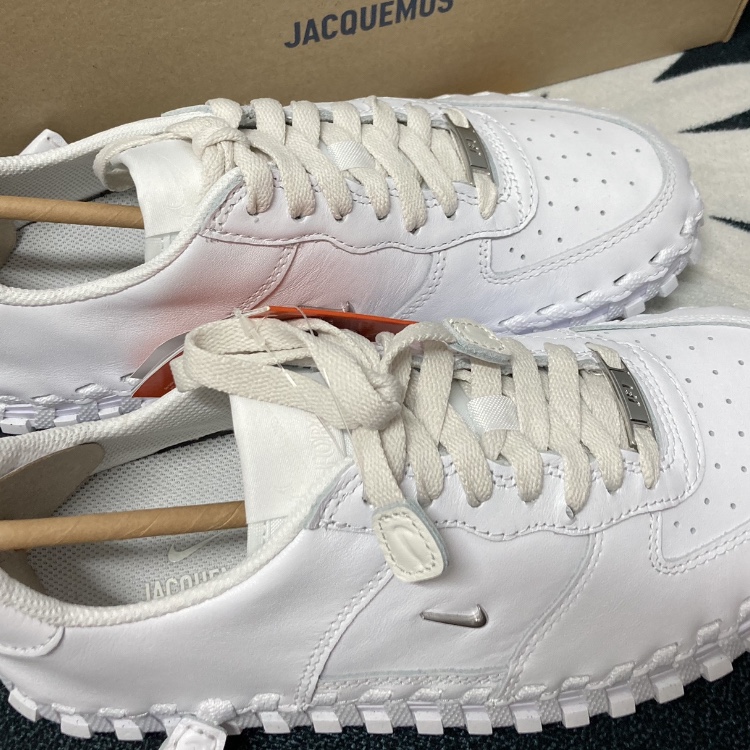Nike x Jacquemus J Force 1 Low LX SP White 착용 스타일