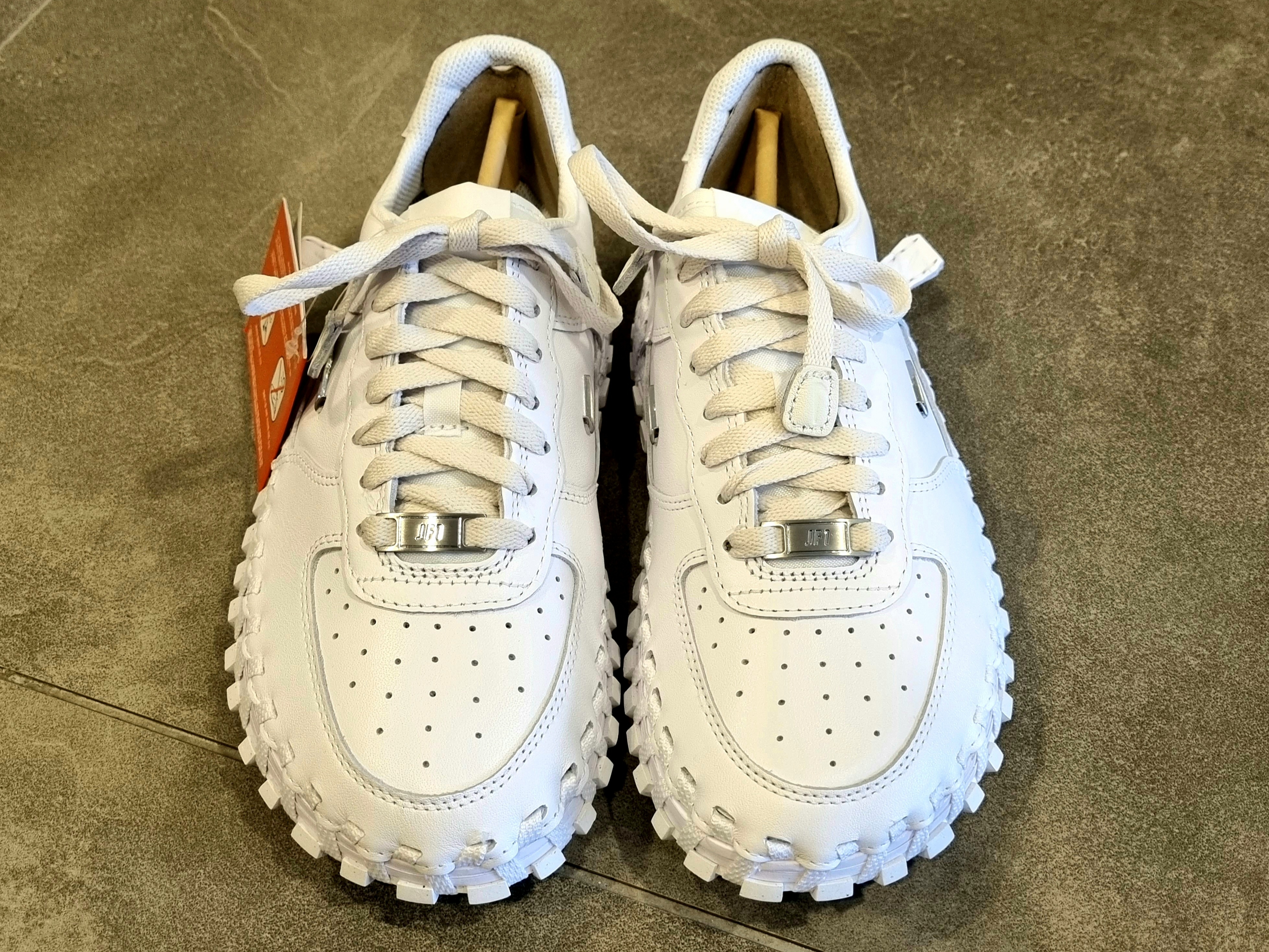 Nike x Jacquemus J Force 1 Low LX SP White 착용 스타일 - 3