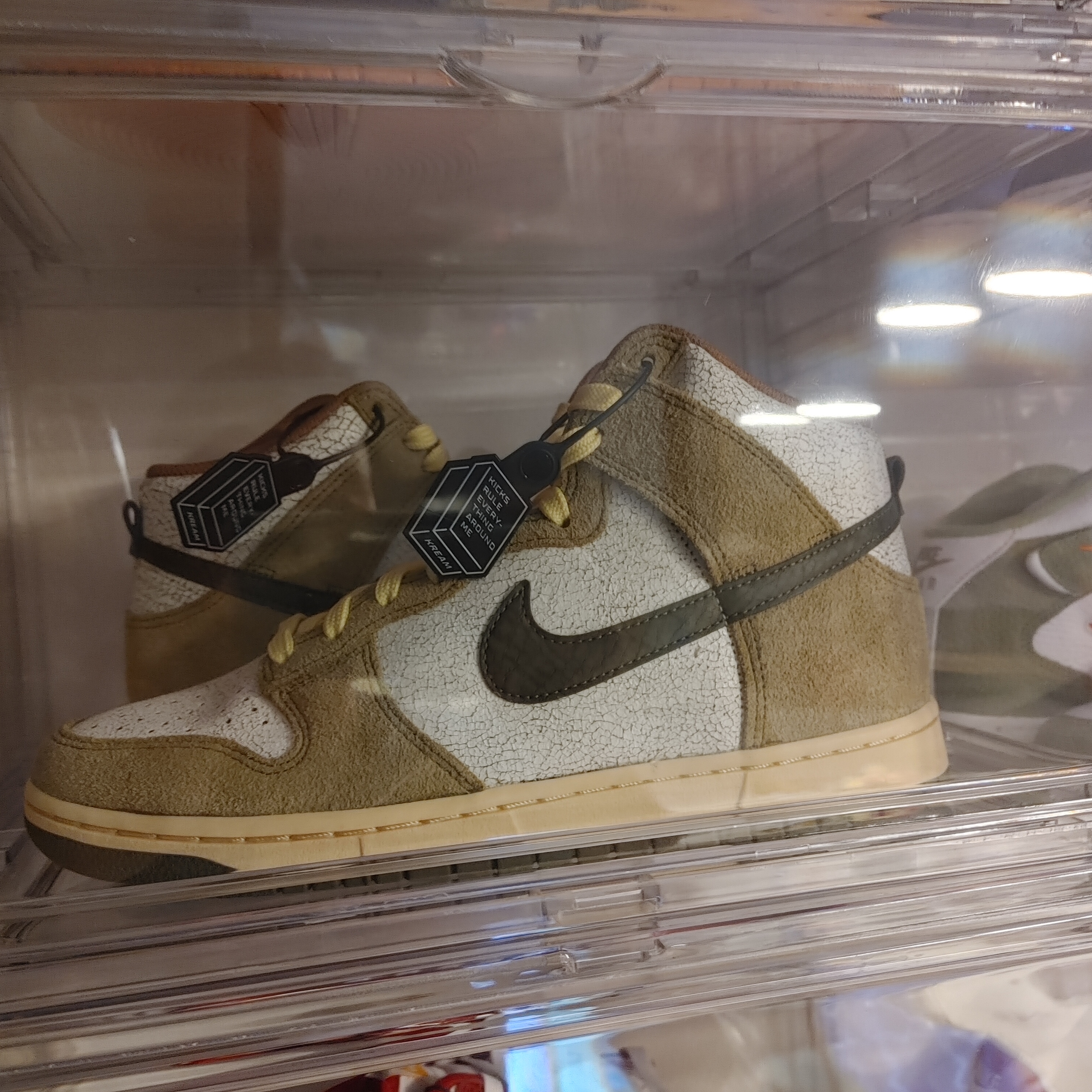Nike Dunk High Re-Raw Coriander 착용 스타일