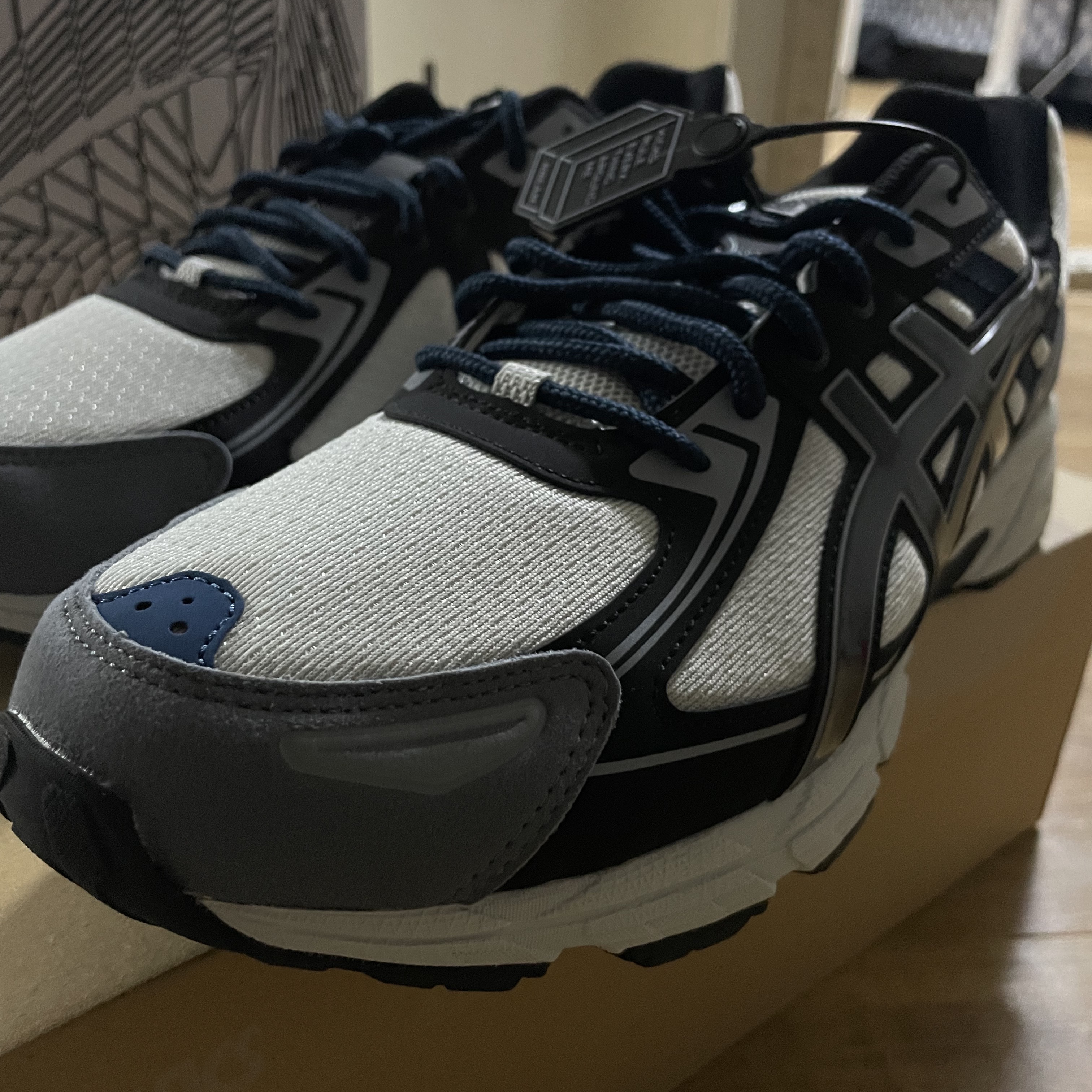 Asics Gel-Venture 6 SPS Glacier Grey 착용 스타일