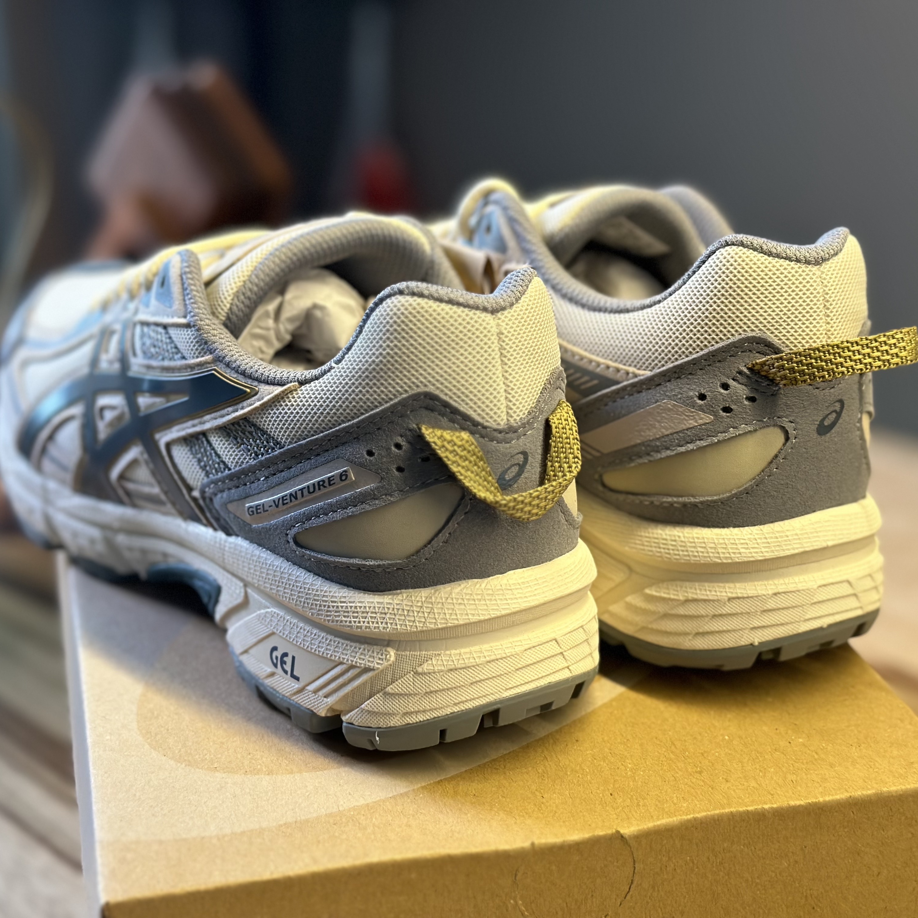Asics Gel-Venture 6 SPS Birch Ironclad 착용 스타일 - 4