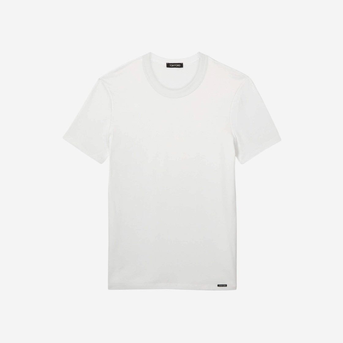 Tom Ford Cotton Crewneck Underwear T-Shirt White 상세 이미지 1