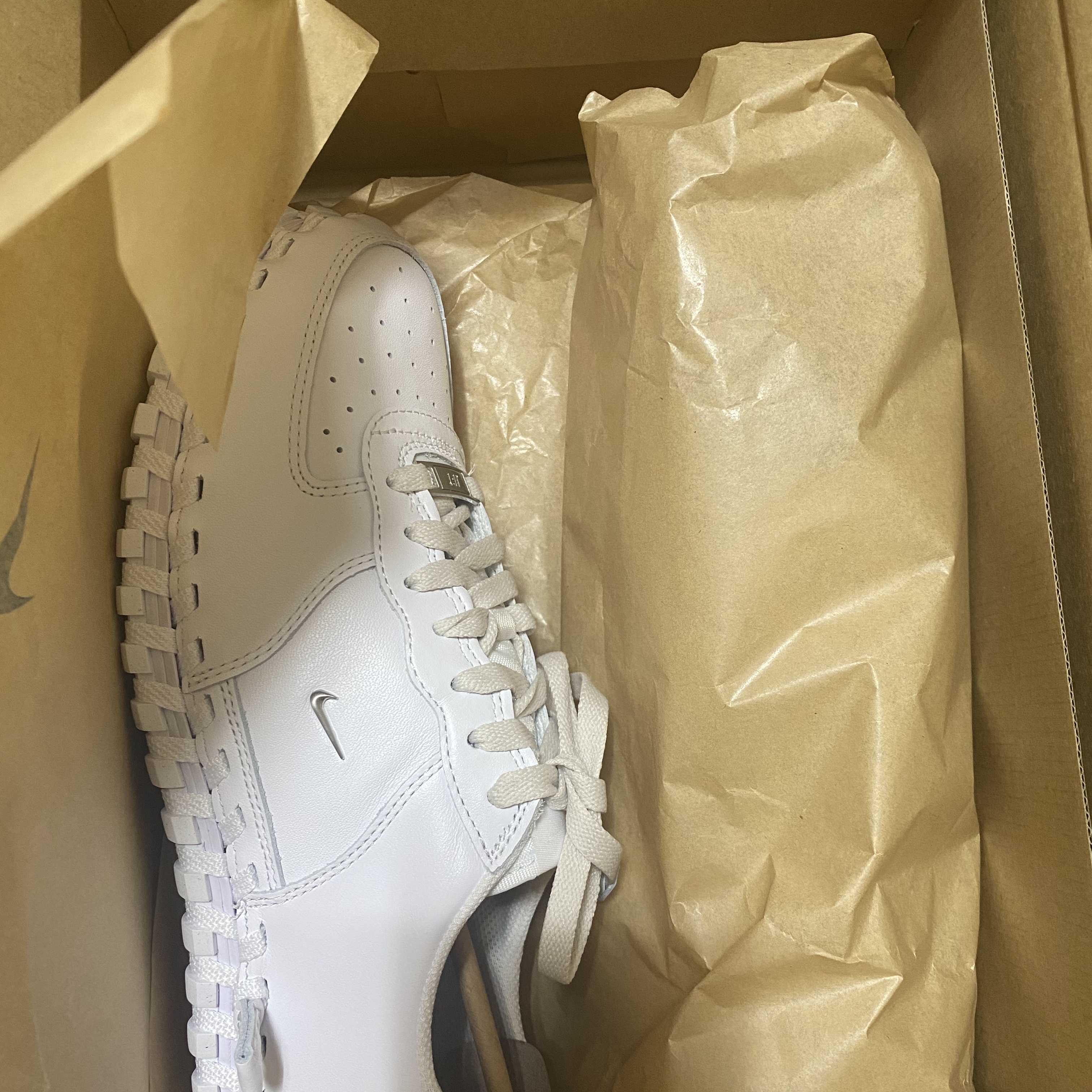 Nike x Jacquemus J Force 1 Low LX SP White 착용 스타일
