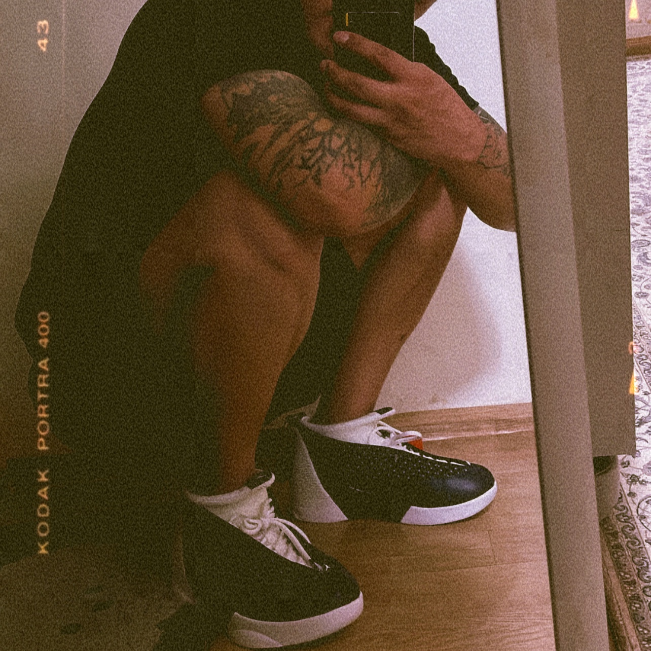 Jordan 15 Retro Obsidian 착용 스타일