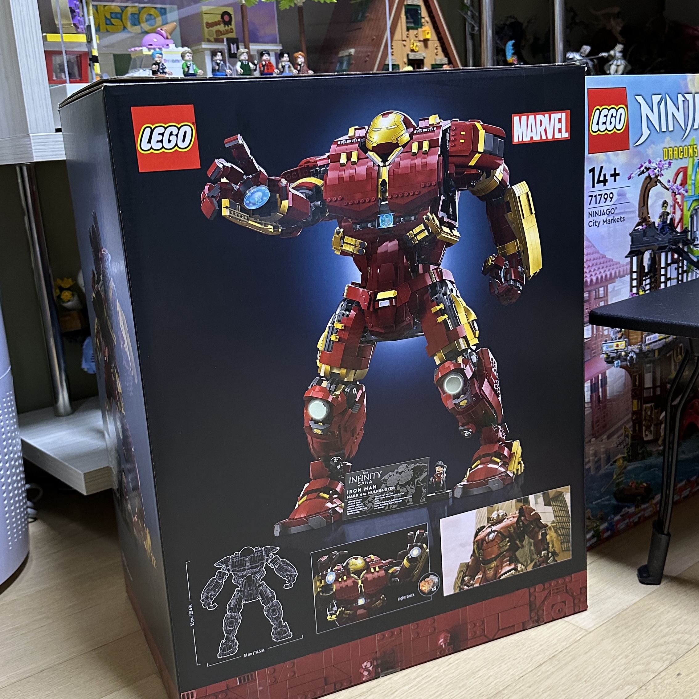 Lego Marvel Hulkbuster 착용 스타일 - 1