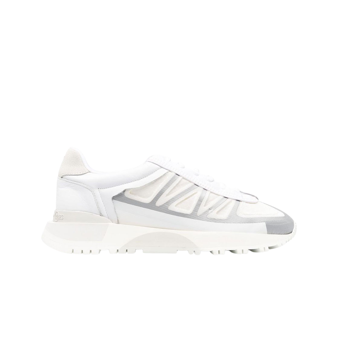 (W) 메종 마르지엘라 50-50 스니커즈 화이트((W) Maison Margiela 50-50 Sneakers White) - 1