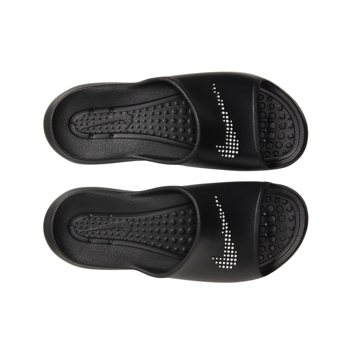 (W) 나이키 빅토리 원 샤워 슬라이드 블랙((W) Nike Victori One Shower Slide Black) - 2