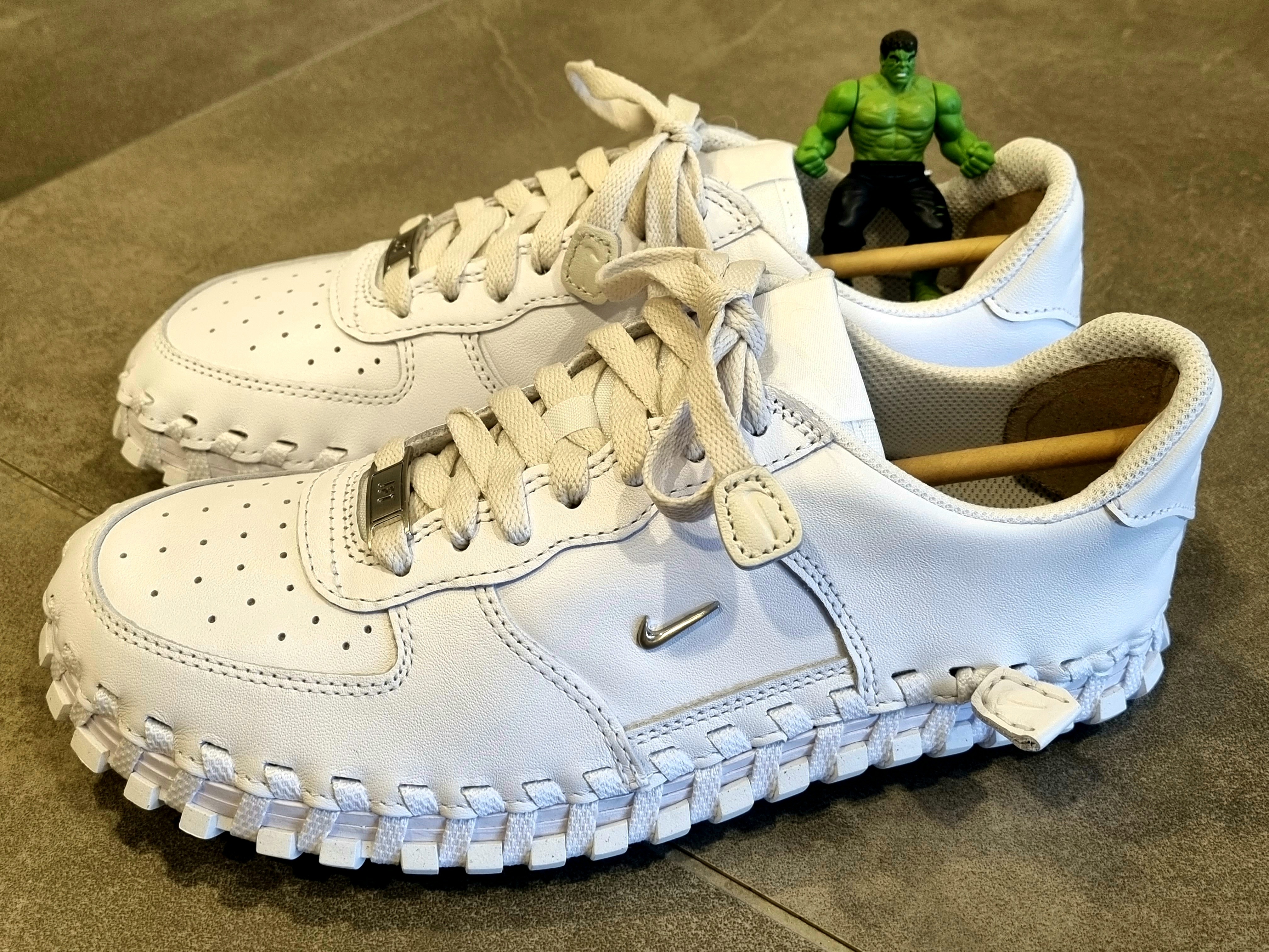 Nike x Jacquemus J Force 1 Low LX SP White 착용 스타일 - 1