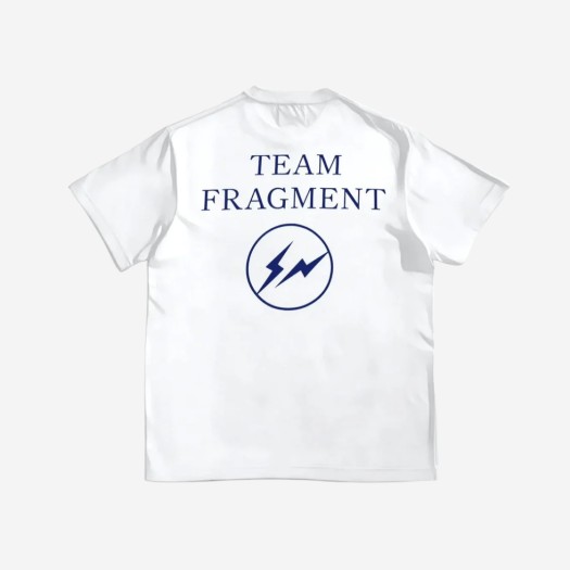 프라그먼트 포럼 팀 프라그먼트 숏슬리브 티셔츠 화이트 네이비