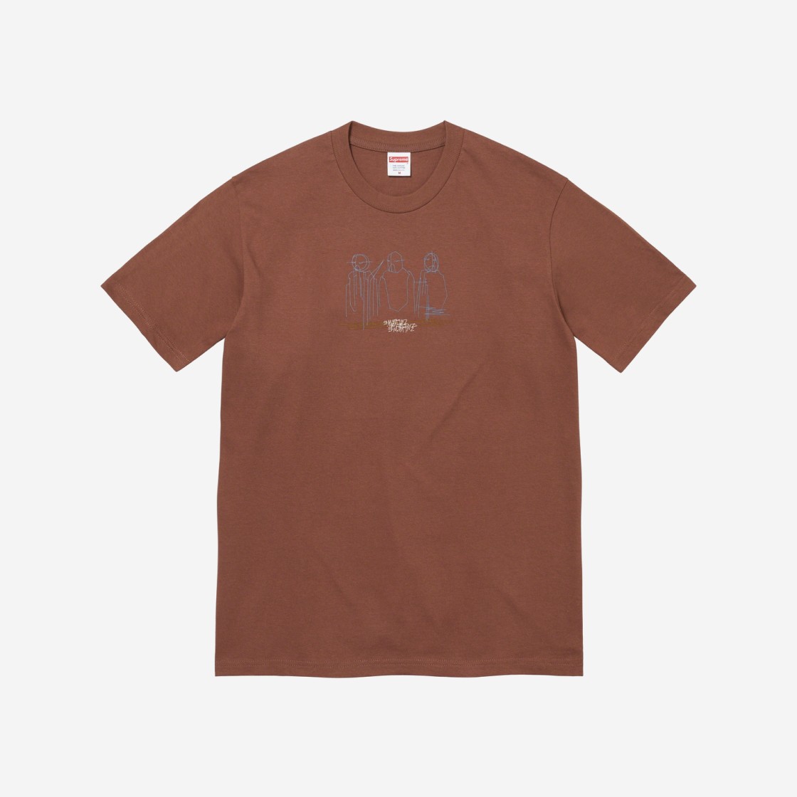 Supreme Three Kings T-Shirt Brown - 23SS 상세 이미지 1