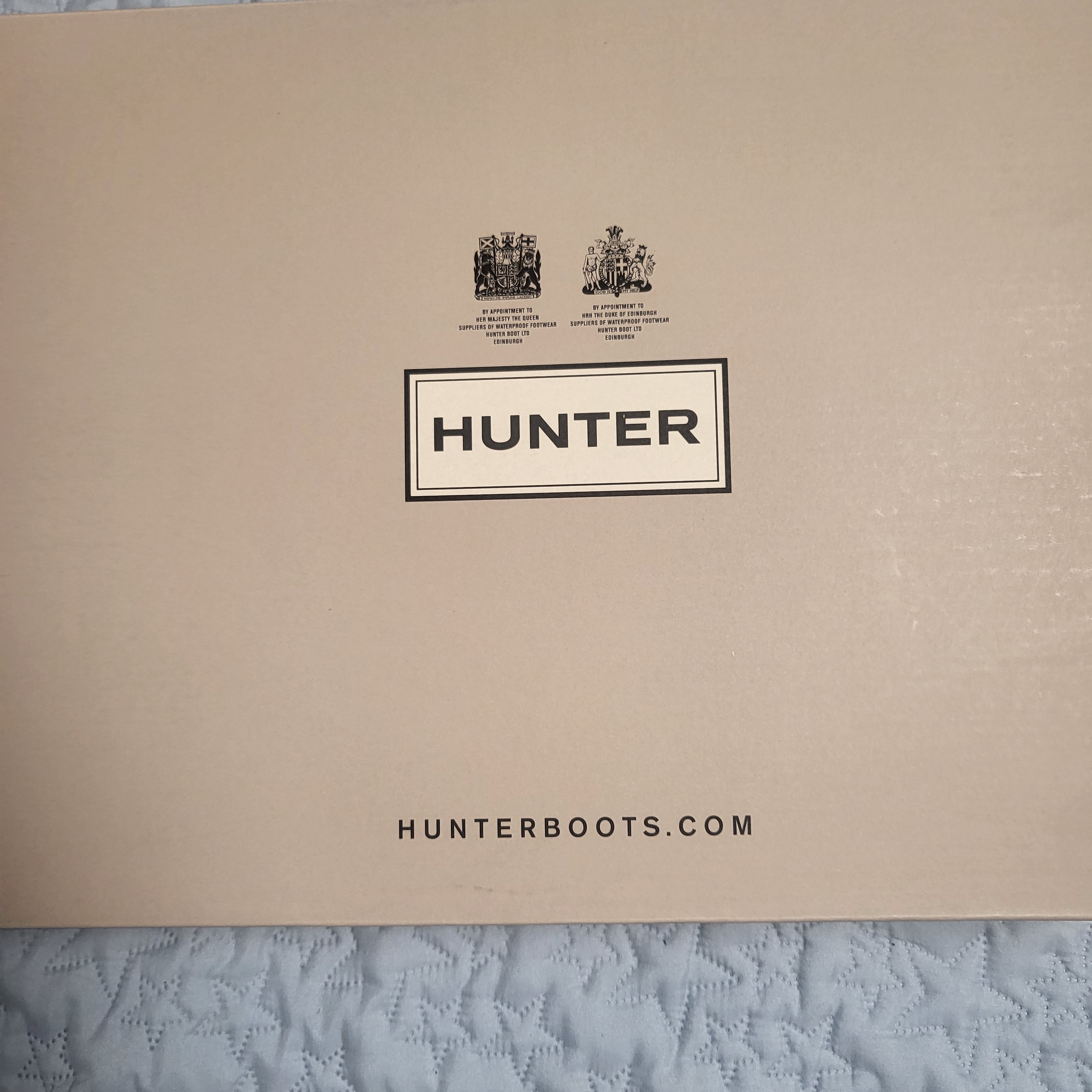 (W) Hunter Play Tall Wellington Boots Valtameri Blue 착용 스타일 - 2