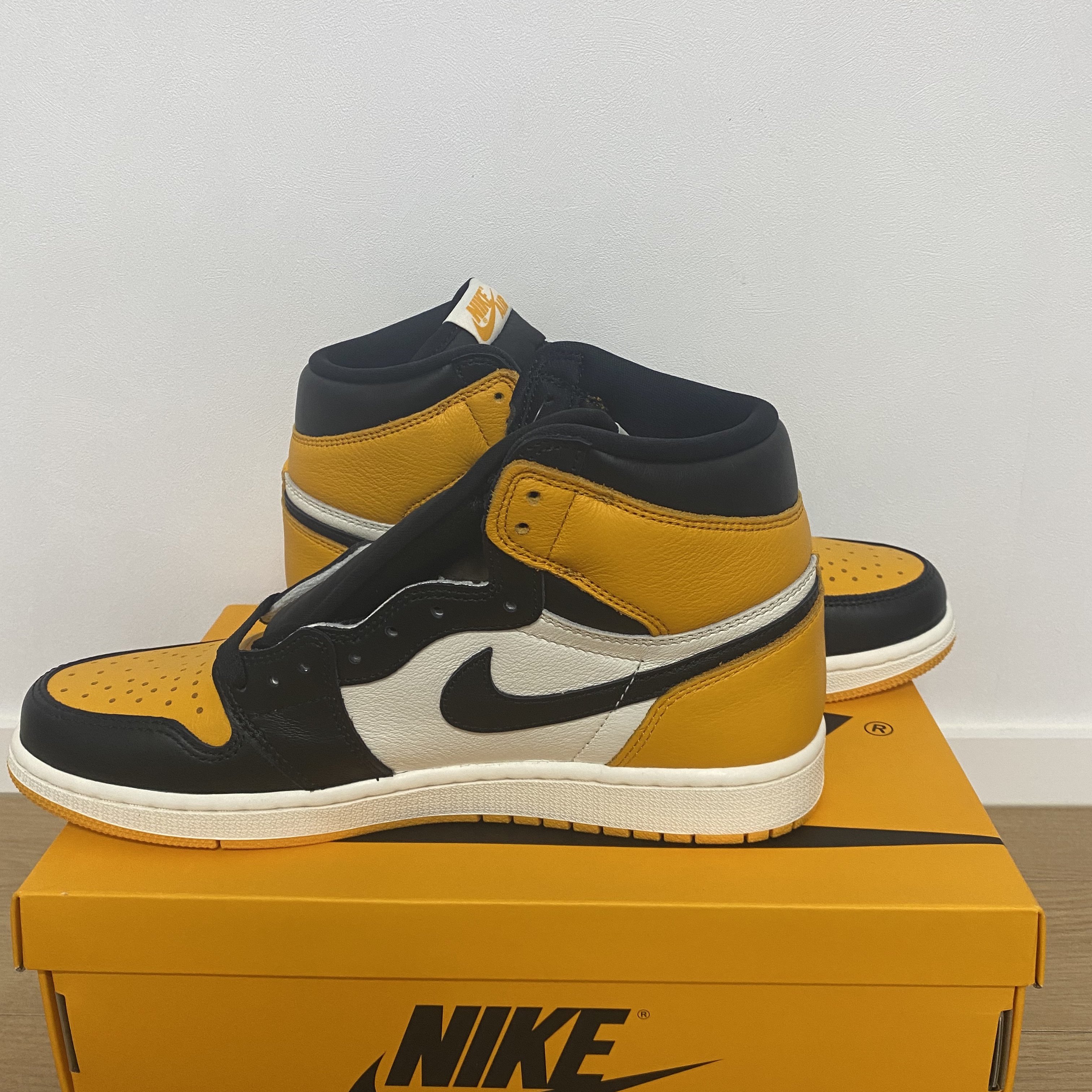 Jordan 1 Retro High OG Taxi 착용 스타일 - 3