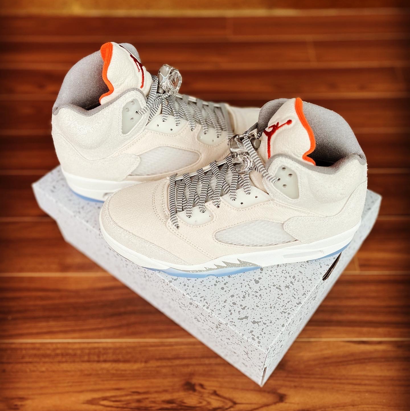 Jordan 5 Retro SE Craft 착용 스타일 - 1
