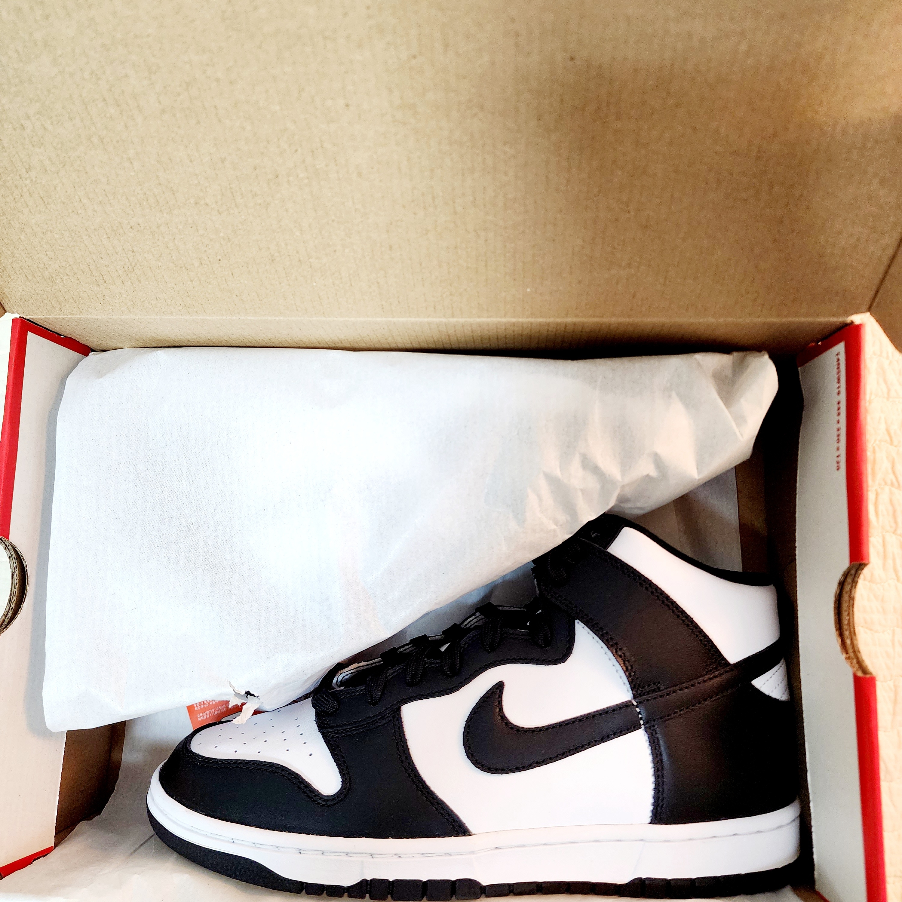 Nike Dunk High Retro Championship White 착용 스타일 - 2