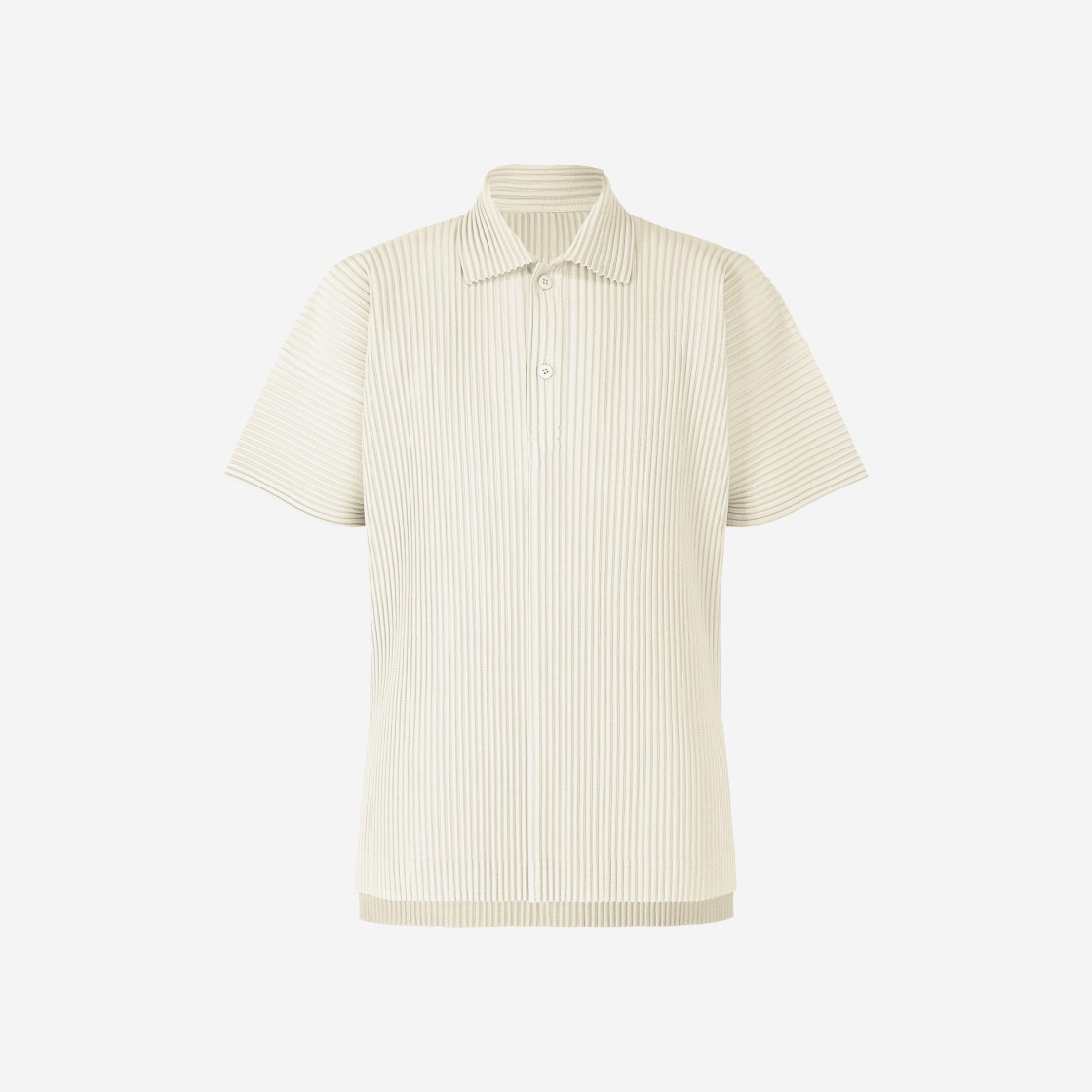 Homme Plisse Issey Miyake MC June Polo Ivory 상세 이미지 1