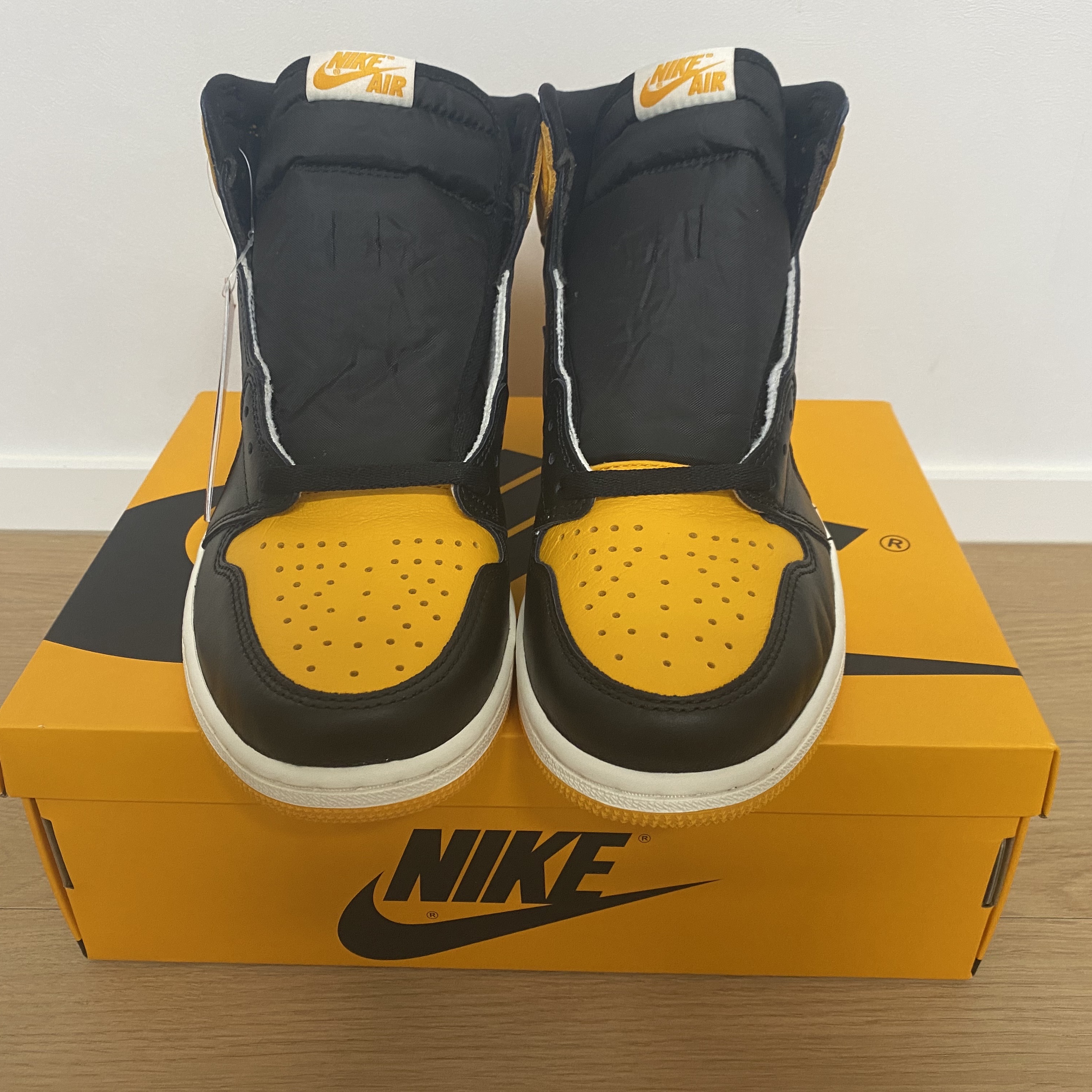 Jordan 1 Retro High OG Taxi 착용 스타일 - 4