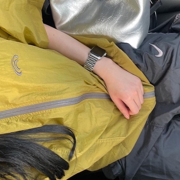 Art of Field Packable Short Sleeved Half Jacket Lime, Art of Field Packable Short Sleeved Half Jacket Ice 착용 스타일