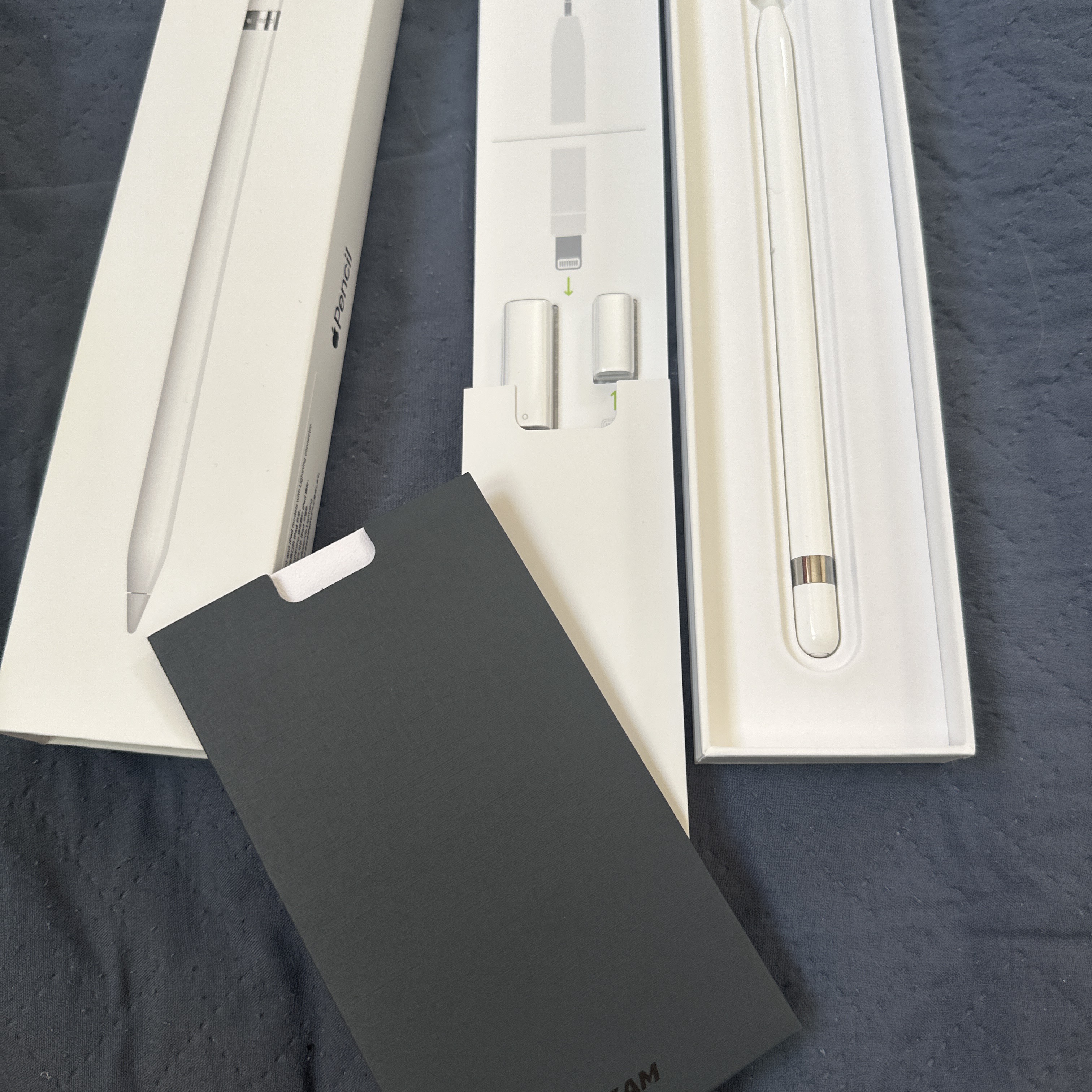 Apple Pencil 1st Gen with USB-C Adapter 착용 스타일