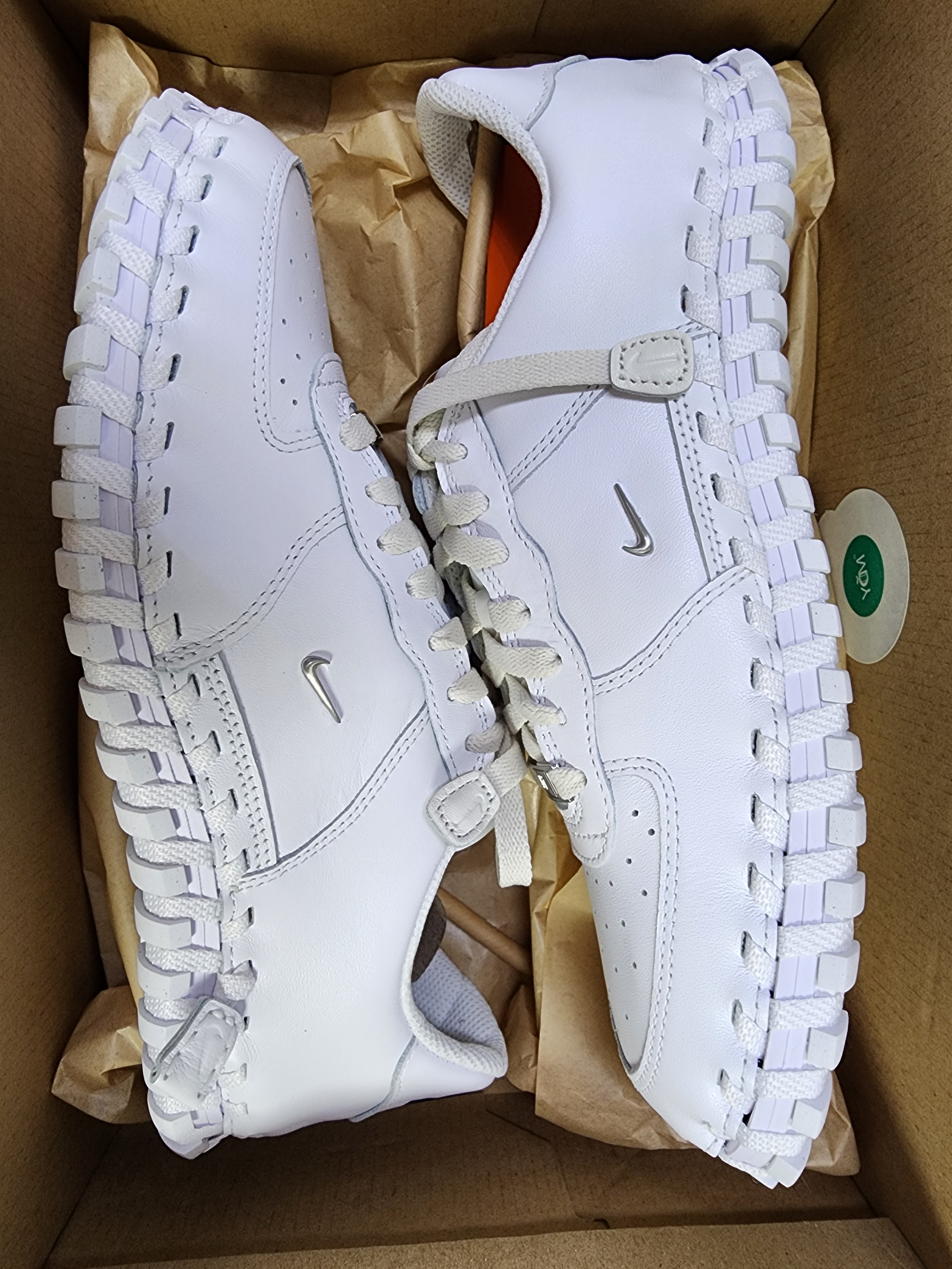 Nike x Jacquemus J Force 1 Low LX SP White 착용 스타일
