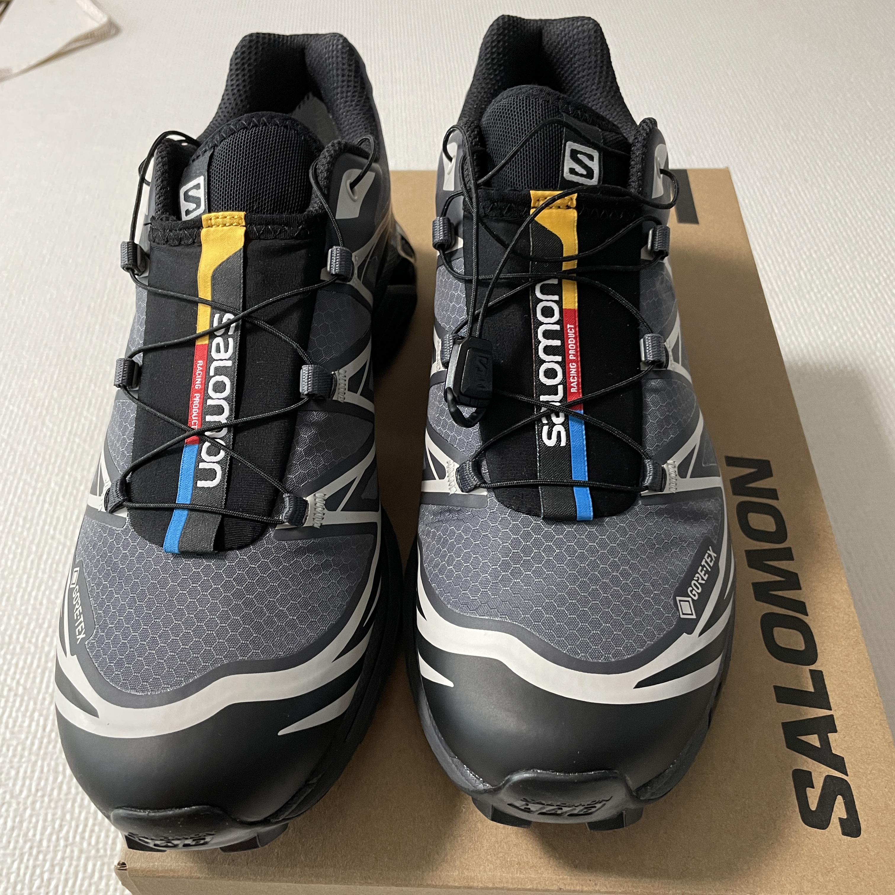 Salomon XT-6 Gore-Tex Black Ebony 착용 스타일