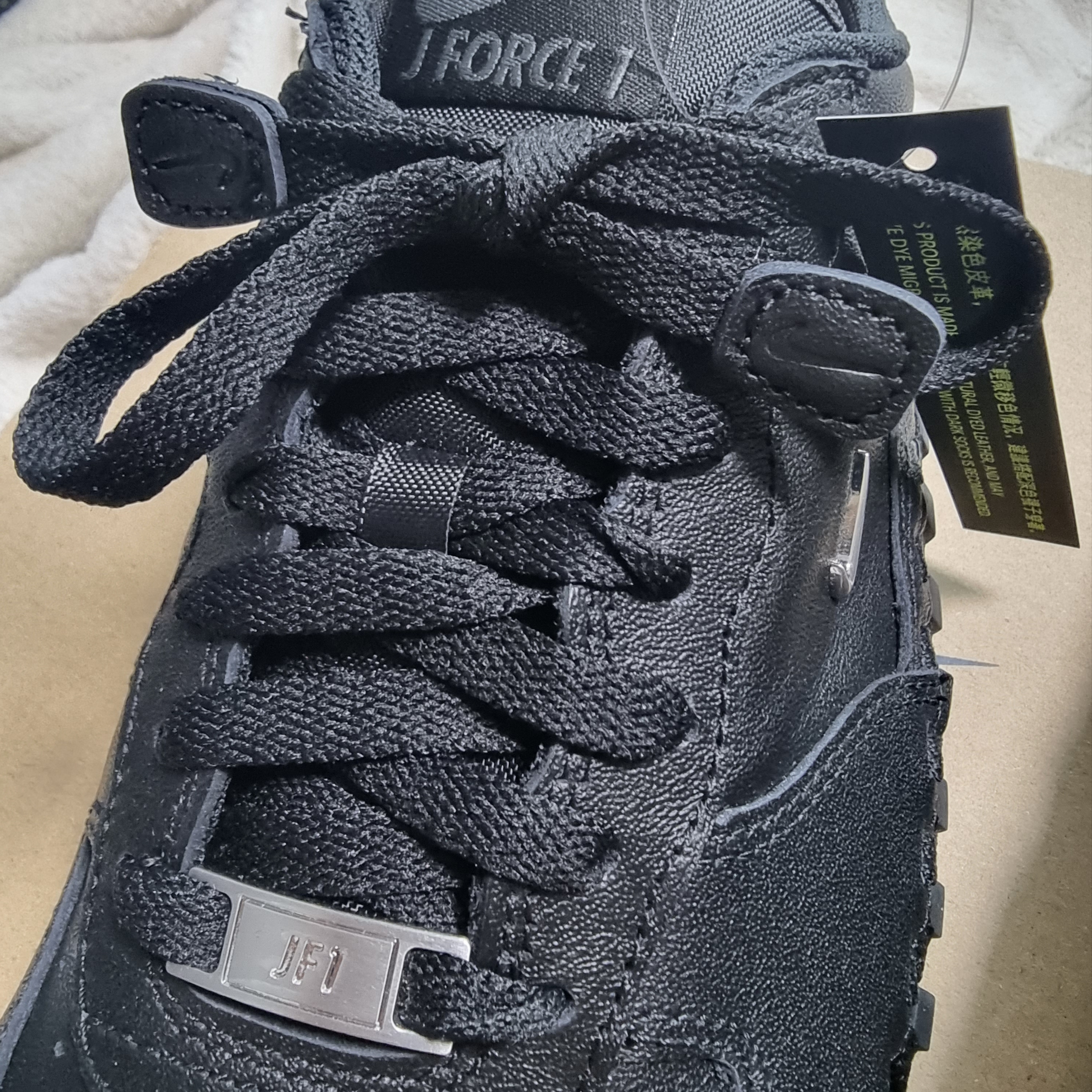 Nike x Jacquemus J Force 1 Low LX SP Black 착용 스타일 - 5