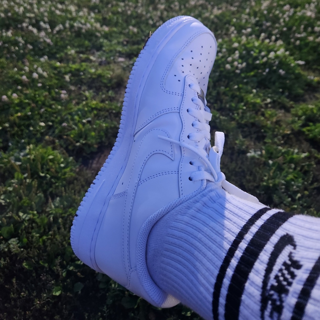 Nike Air Force 1 '07 Low White 착용 스타일 - 3