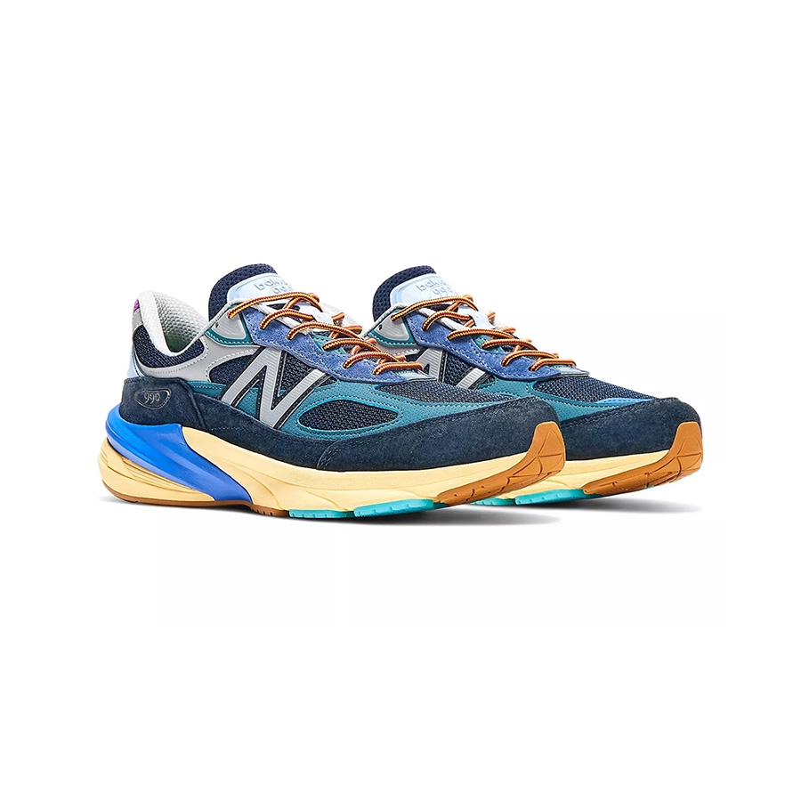 New Balance x Action Bronson 990v6 Made in USA Lapis Lazuli 착용 스타일 - 2