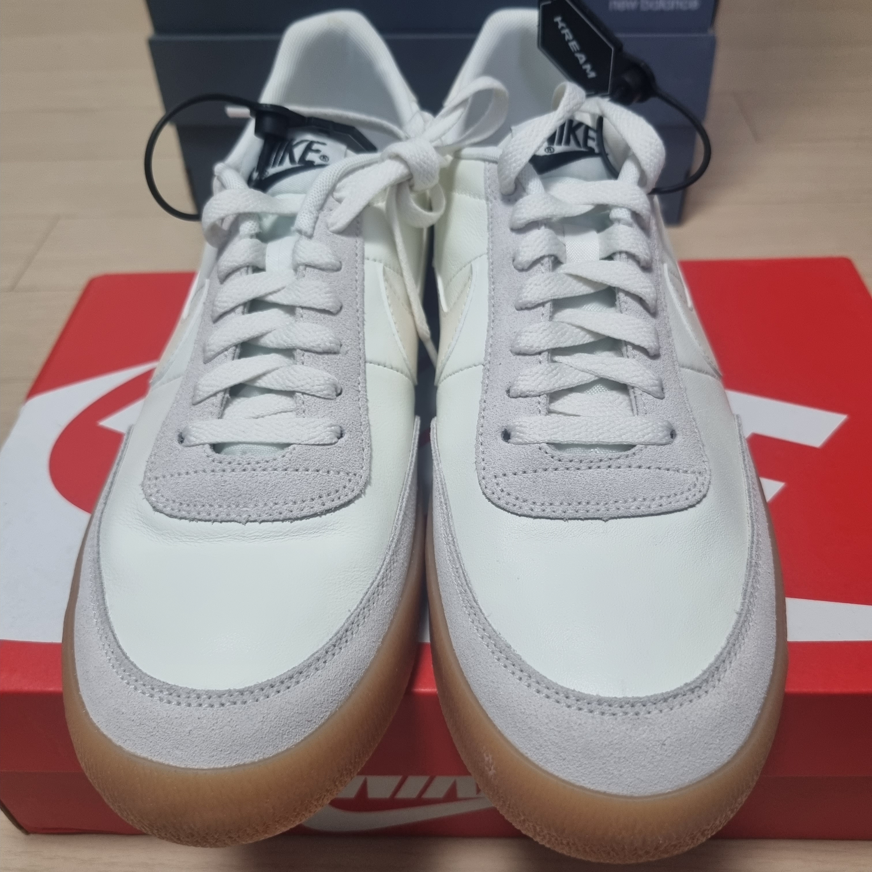 Nike Killshot 2 Leather Sail Gum 착용 스타일 - 1