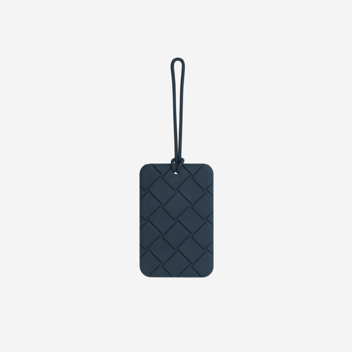 Bottega Veneta Luggage Tag Deep Blue 상세 이미지 1