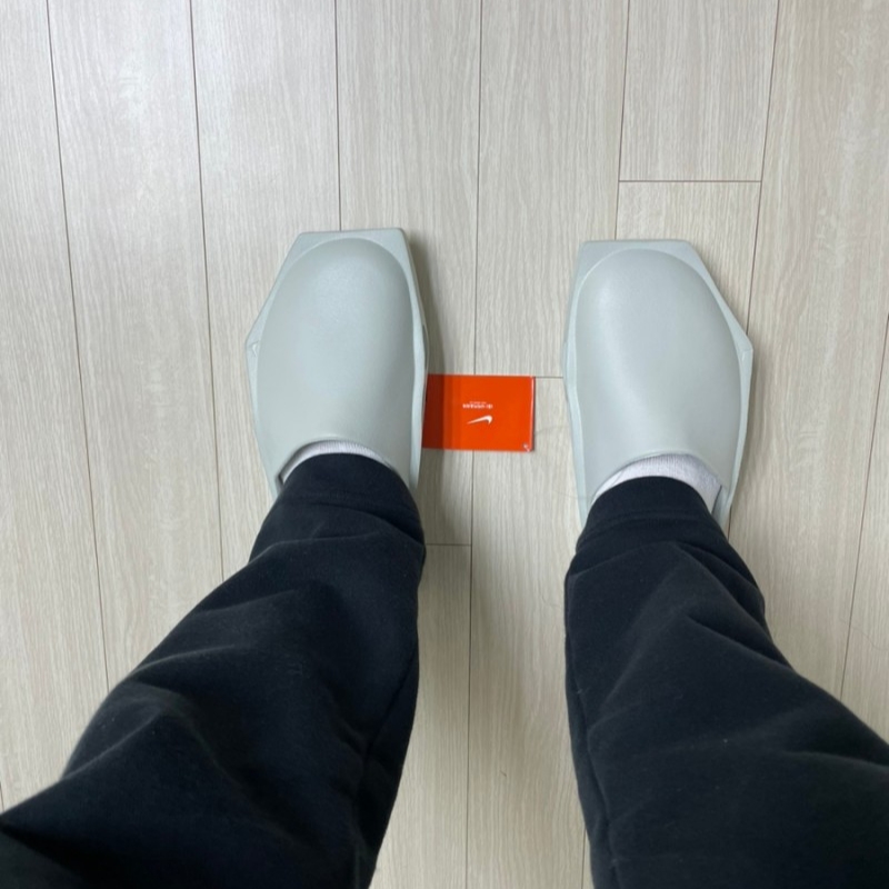 (W) Jordan Hex Mule SP Light Silver 착용 스타일
