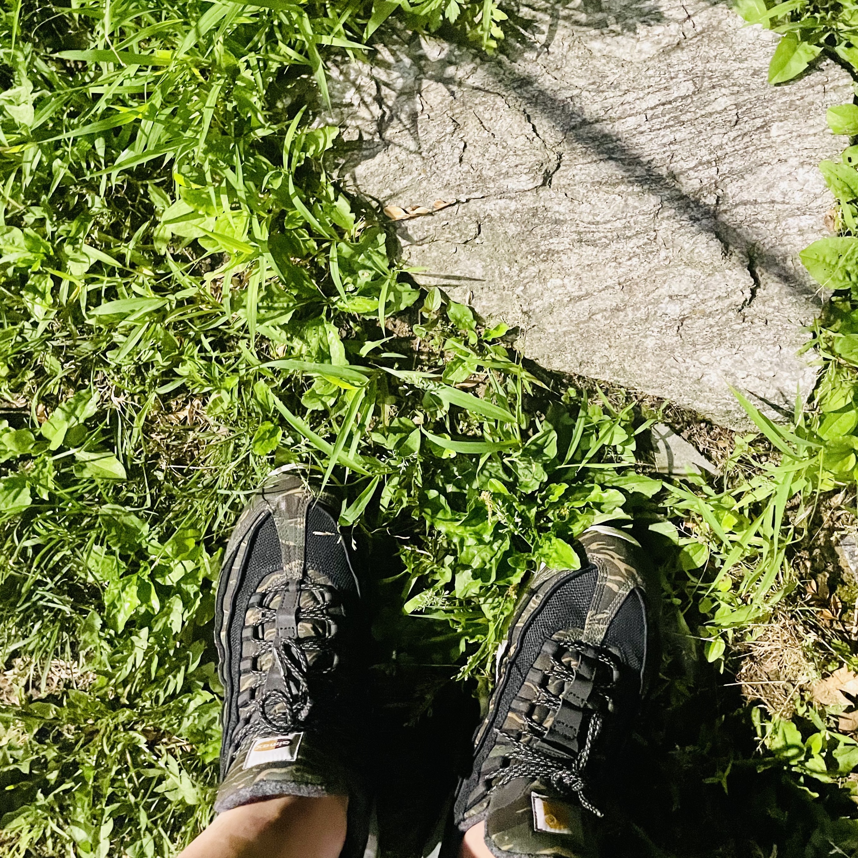 Nike x Carhartt WIP Air Max 95 Camo 착용 스타일