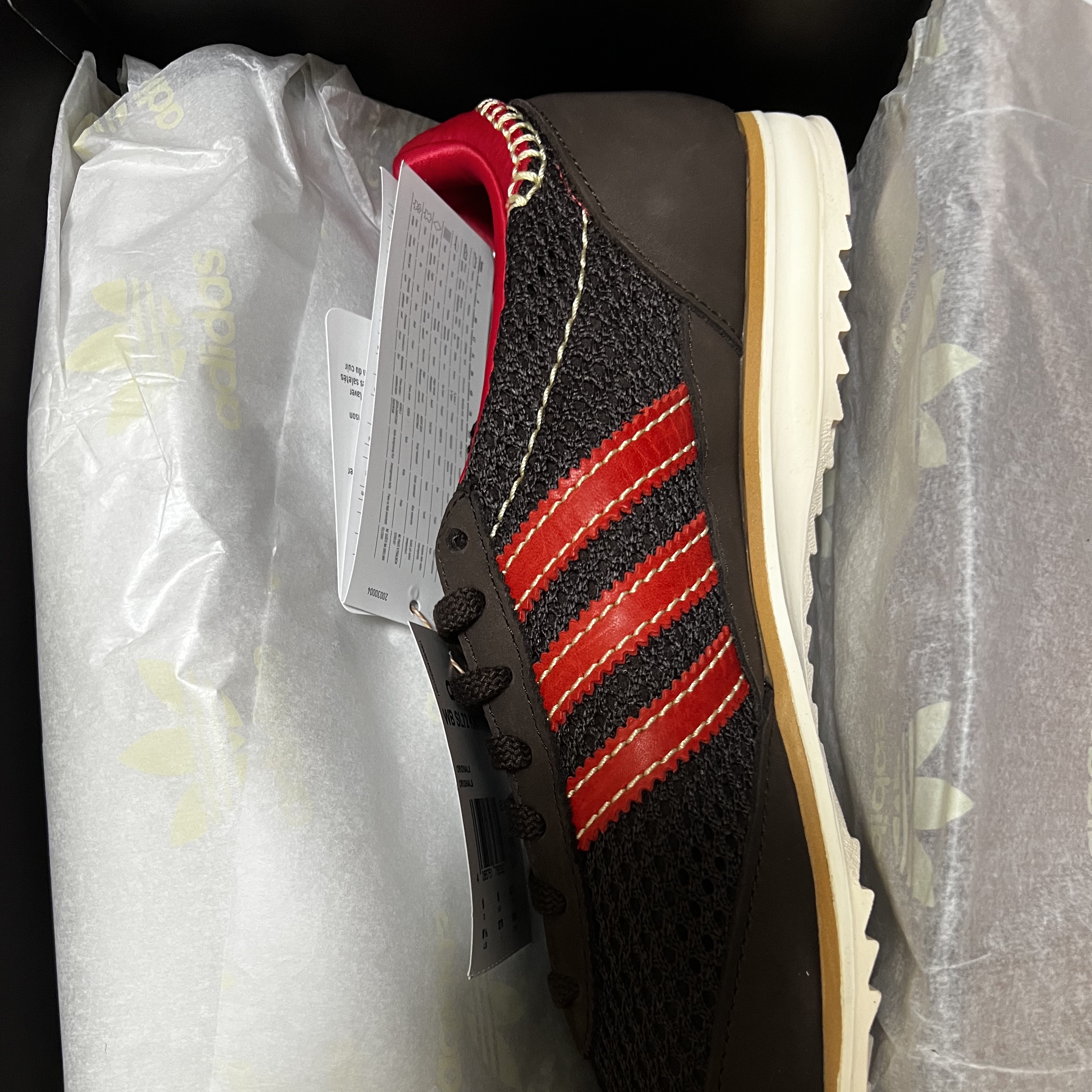 Adidas x Wales Bonner SL 72 Knit Brown 착용 스타일