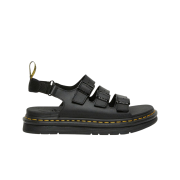 Dr. Martens Soloman Hydro Leather Strap Sandal Black