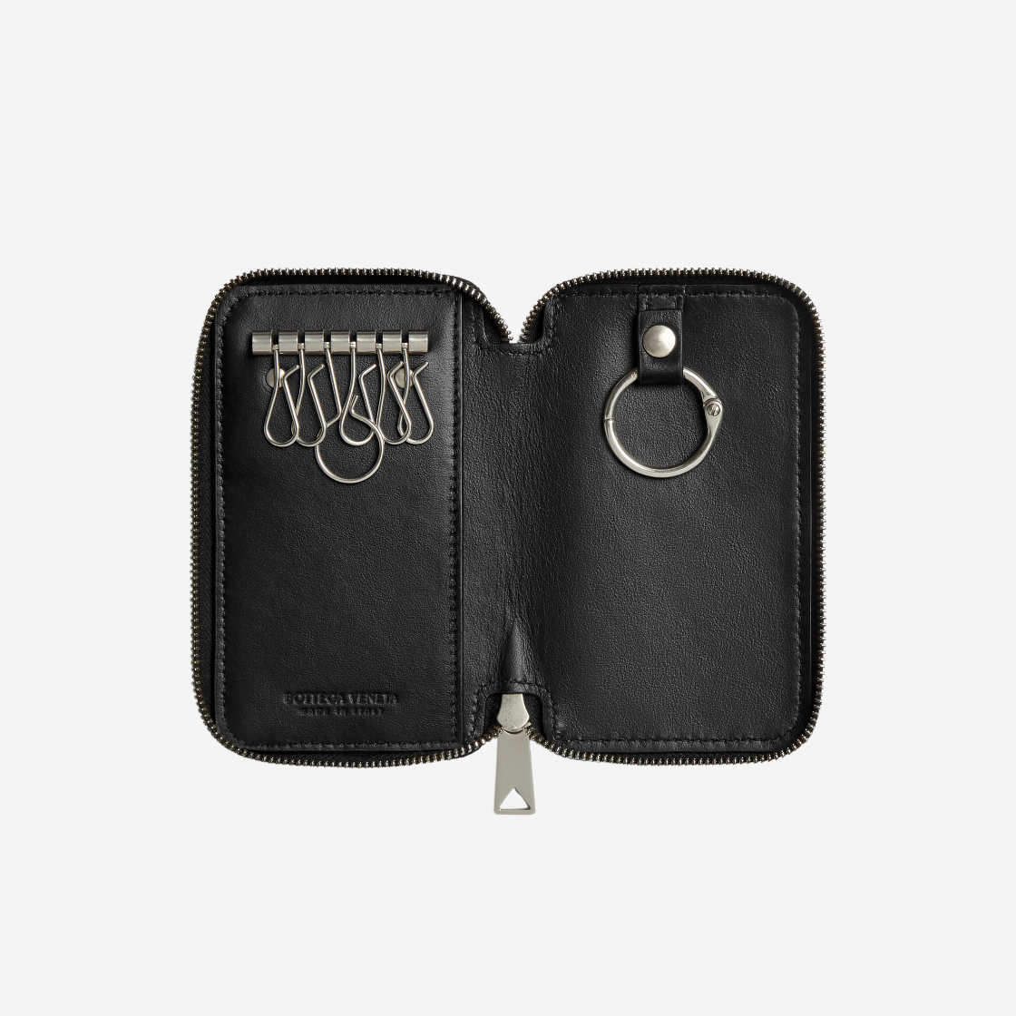 보테가 베네타 키 파우치 블랙(Bottega Veneta Key Pouch Black) - 2